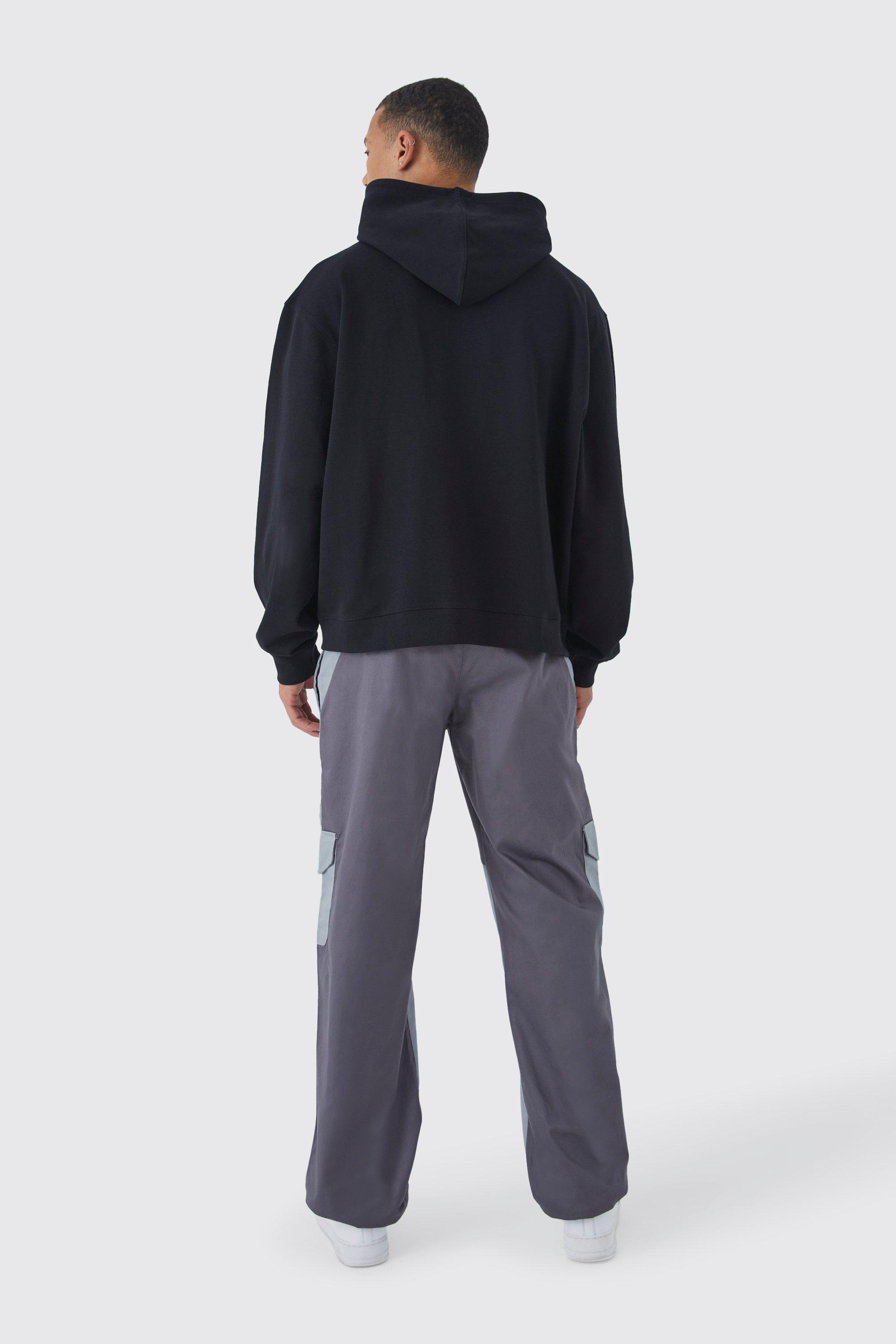 Tall Oversized Boxy Heavyweight Hoodie | boohoo