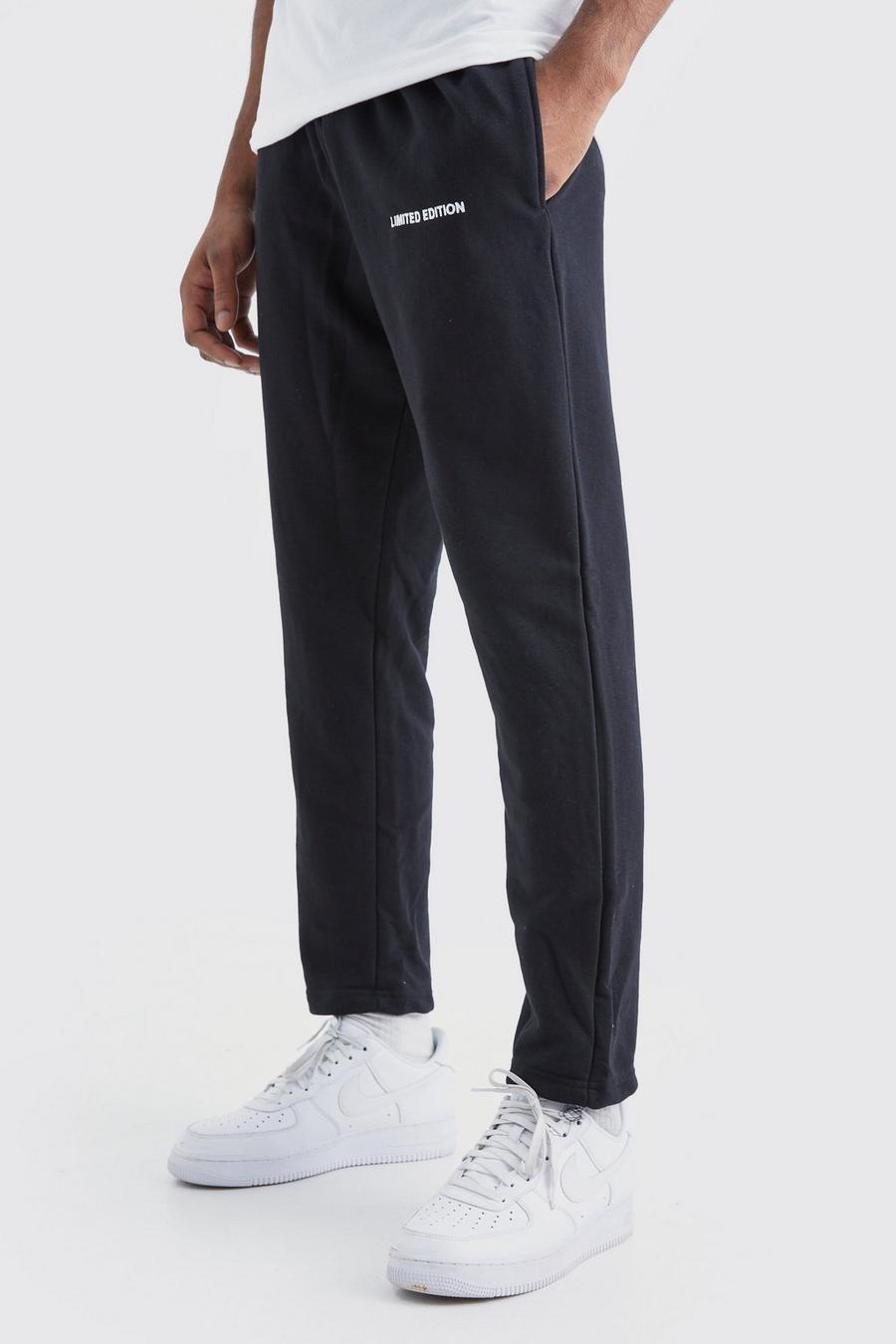 Pantalón deportivo Tall ajustado grueso, Black image number 1
