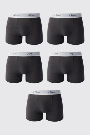 5 Pack Man Signature Trunks