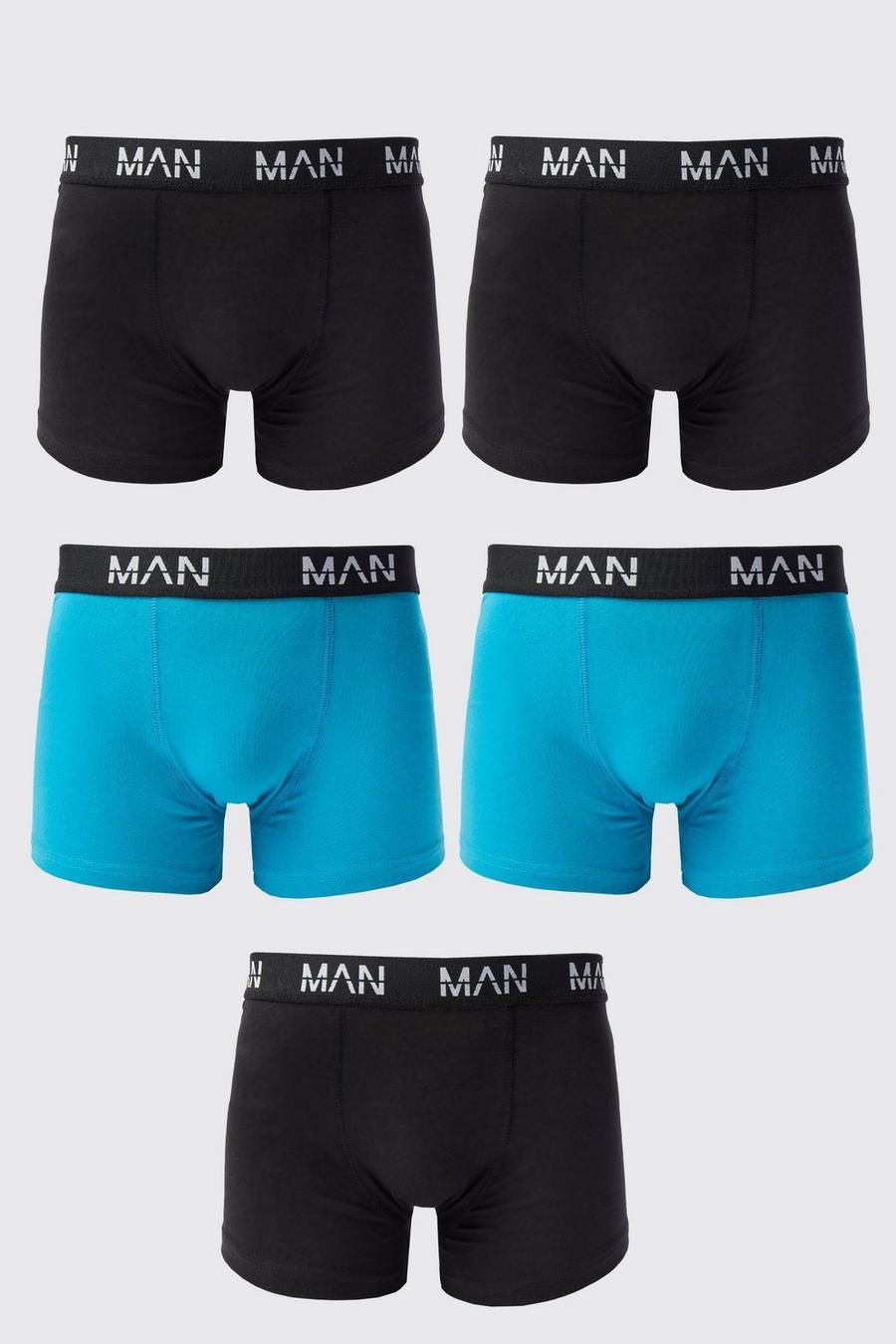 Multi 5 Pack Man Dash Mixed Trunks image number 1