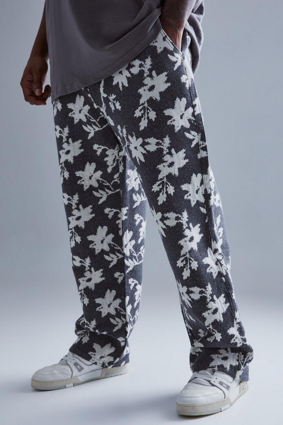 Men's Plus Relaxed Fit Tapestry Trouser