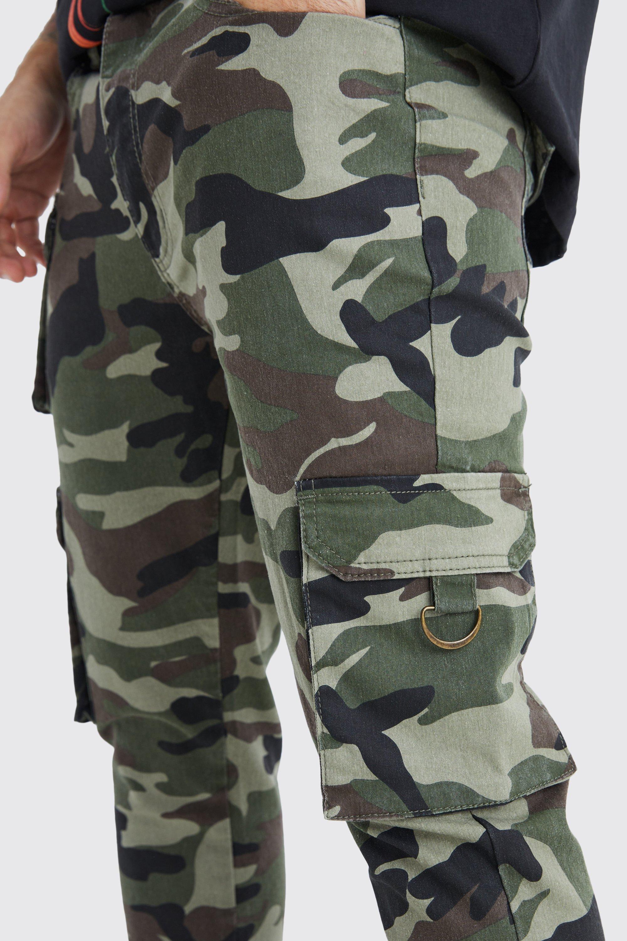 Skinny sale army pants