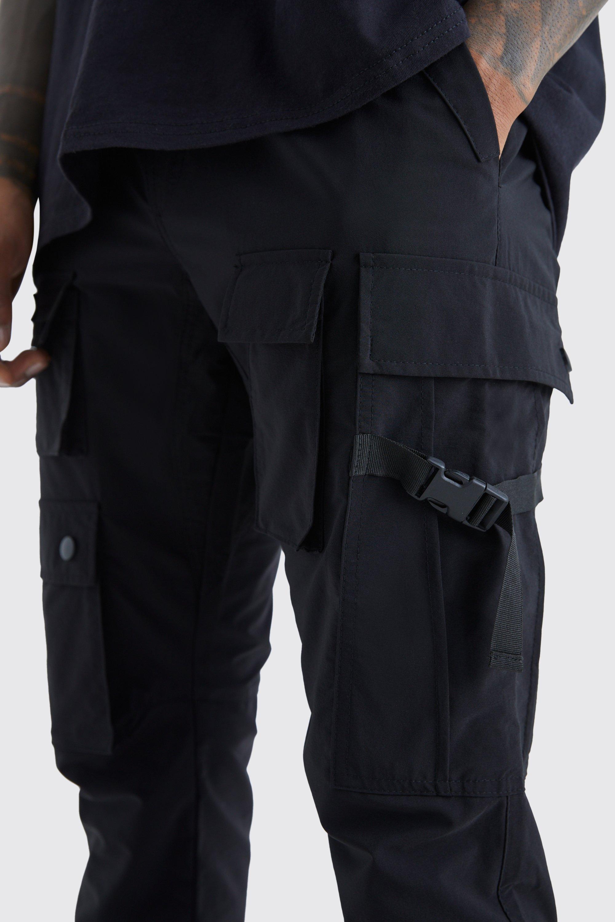 Cargo hot sale strap pants