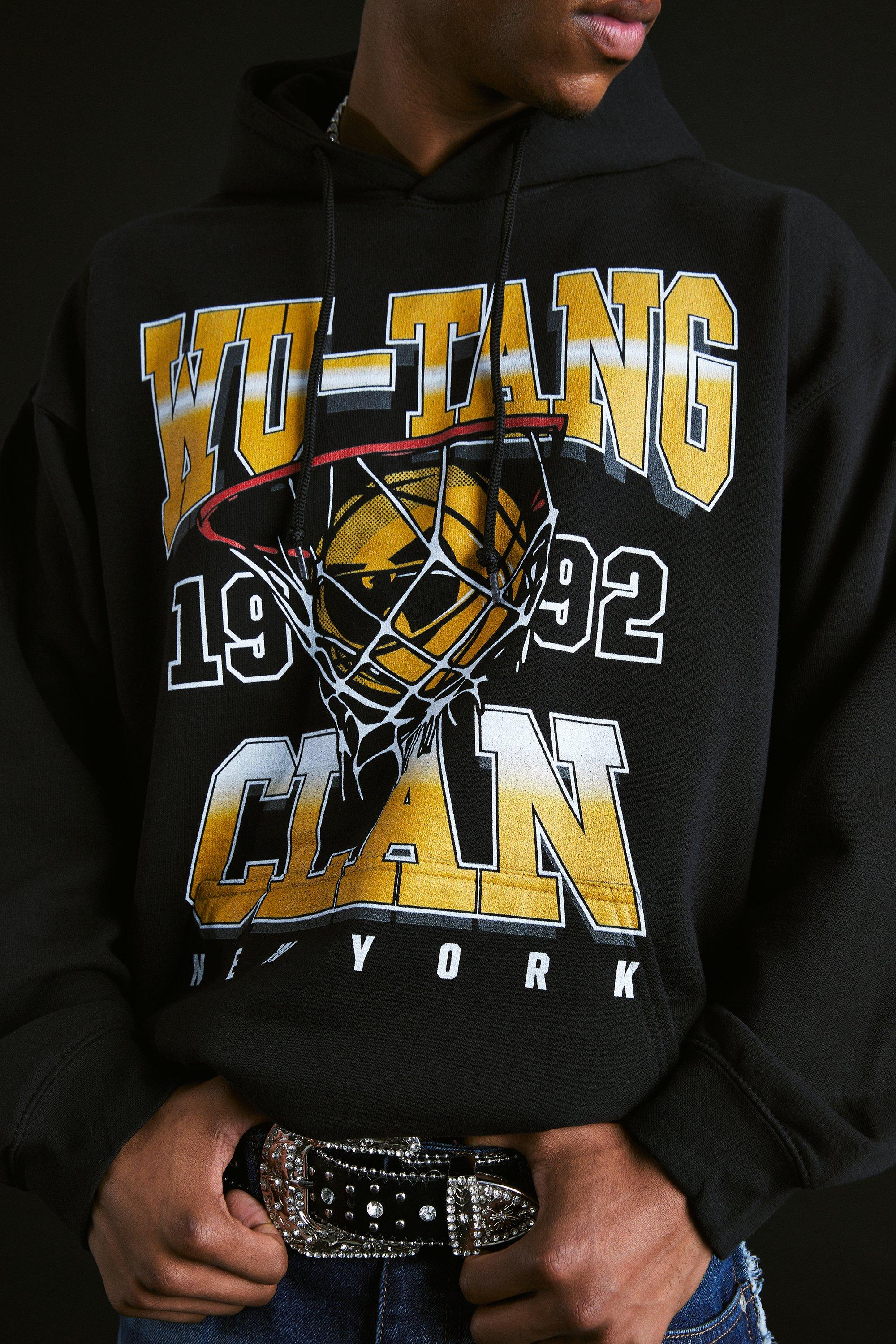 Wu tang crop on sale hoodie