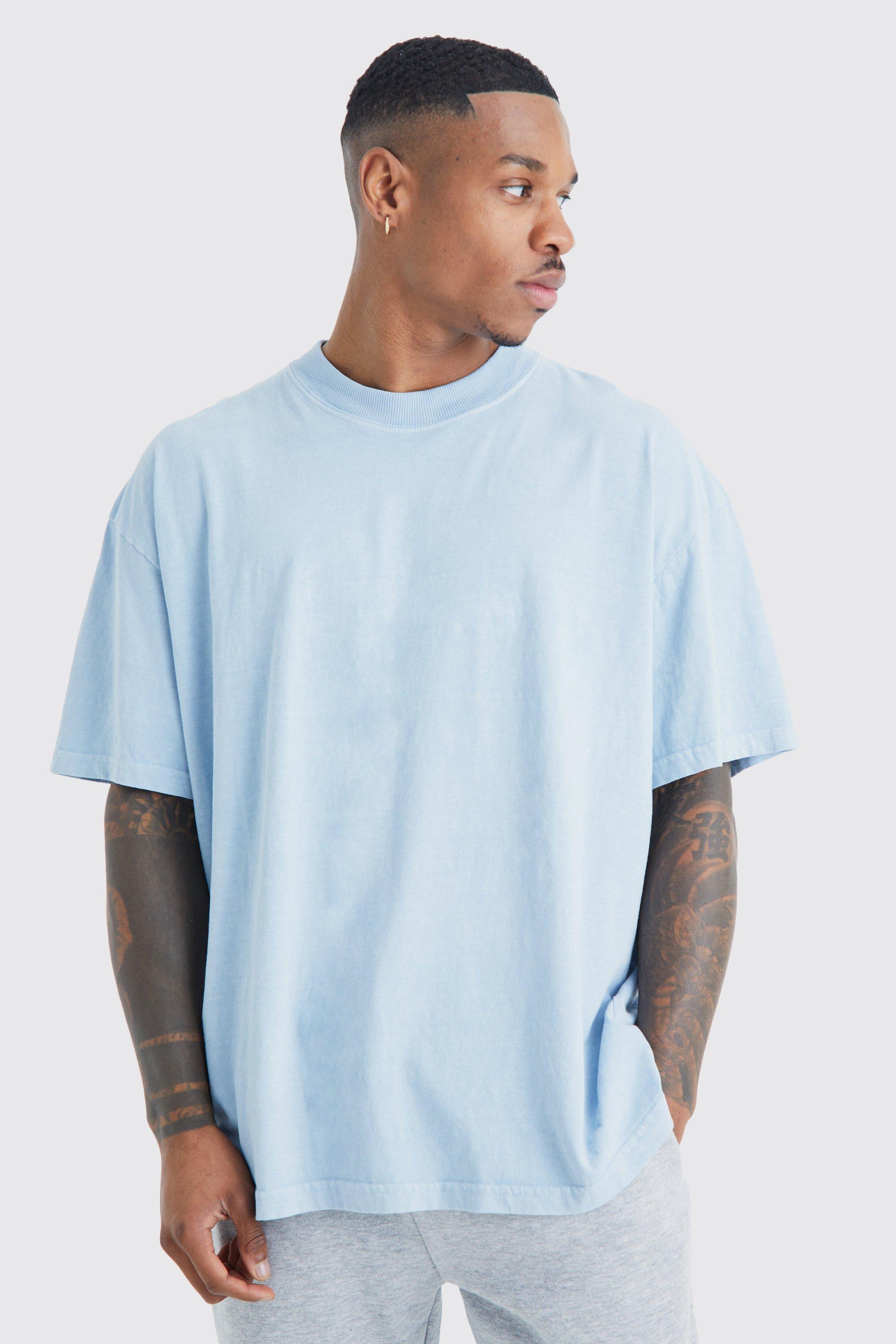 Oversized Wash Pour Homme T shirt boohoo UK