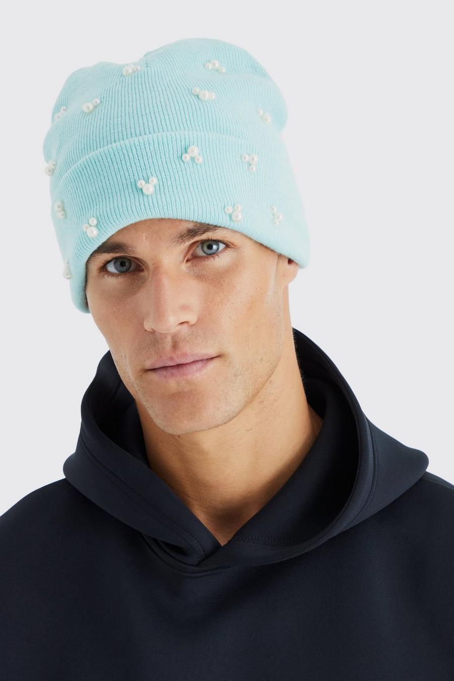 Light blue Pearl Beanie image number 1
