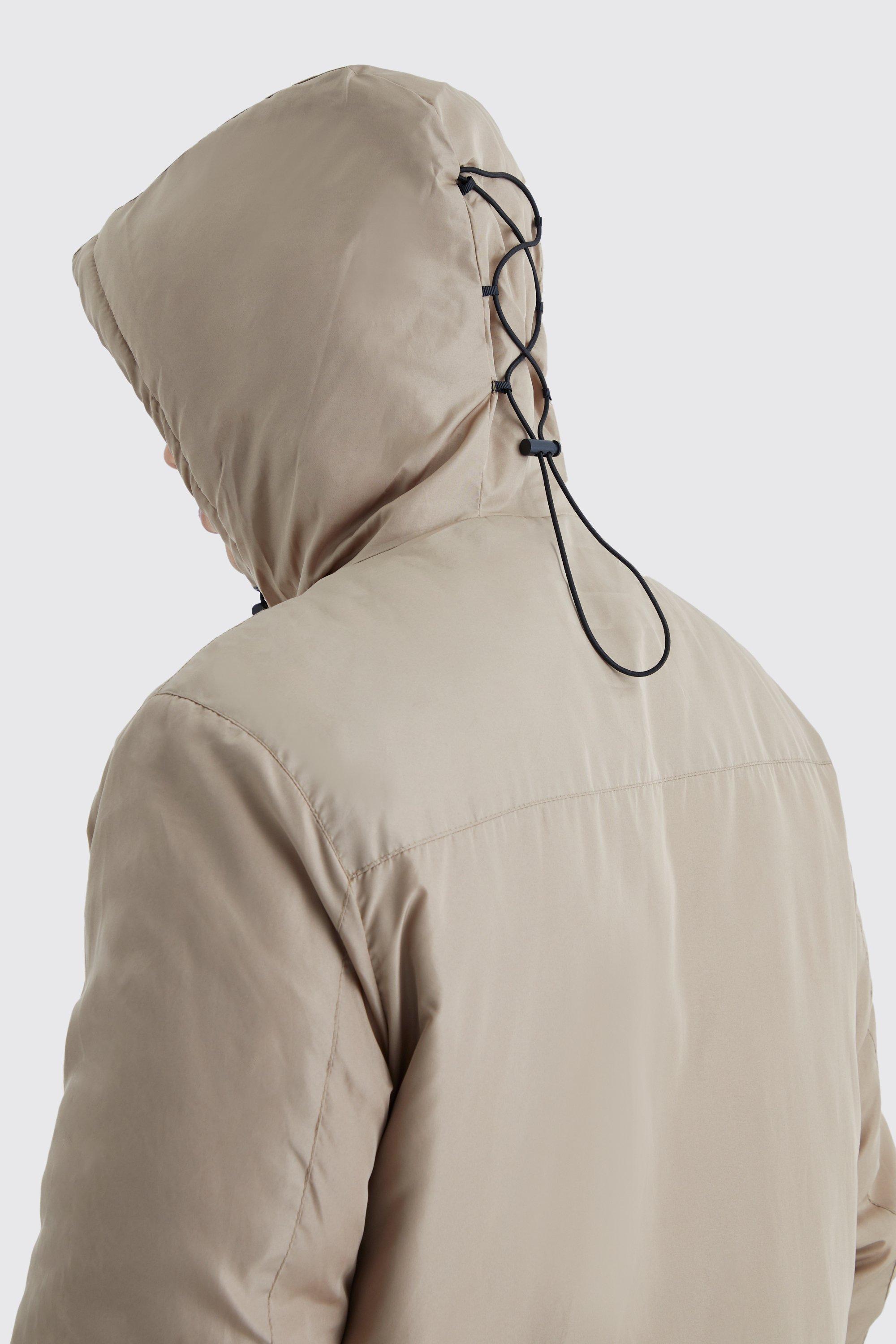 Boohoo 2024 waterproof coat