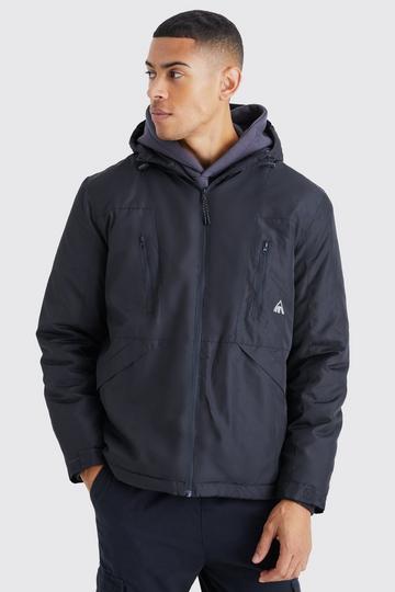 Relaxed Padded Water Resistant Jacket