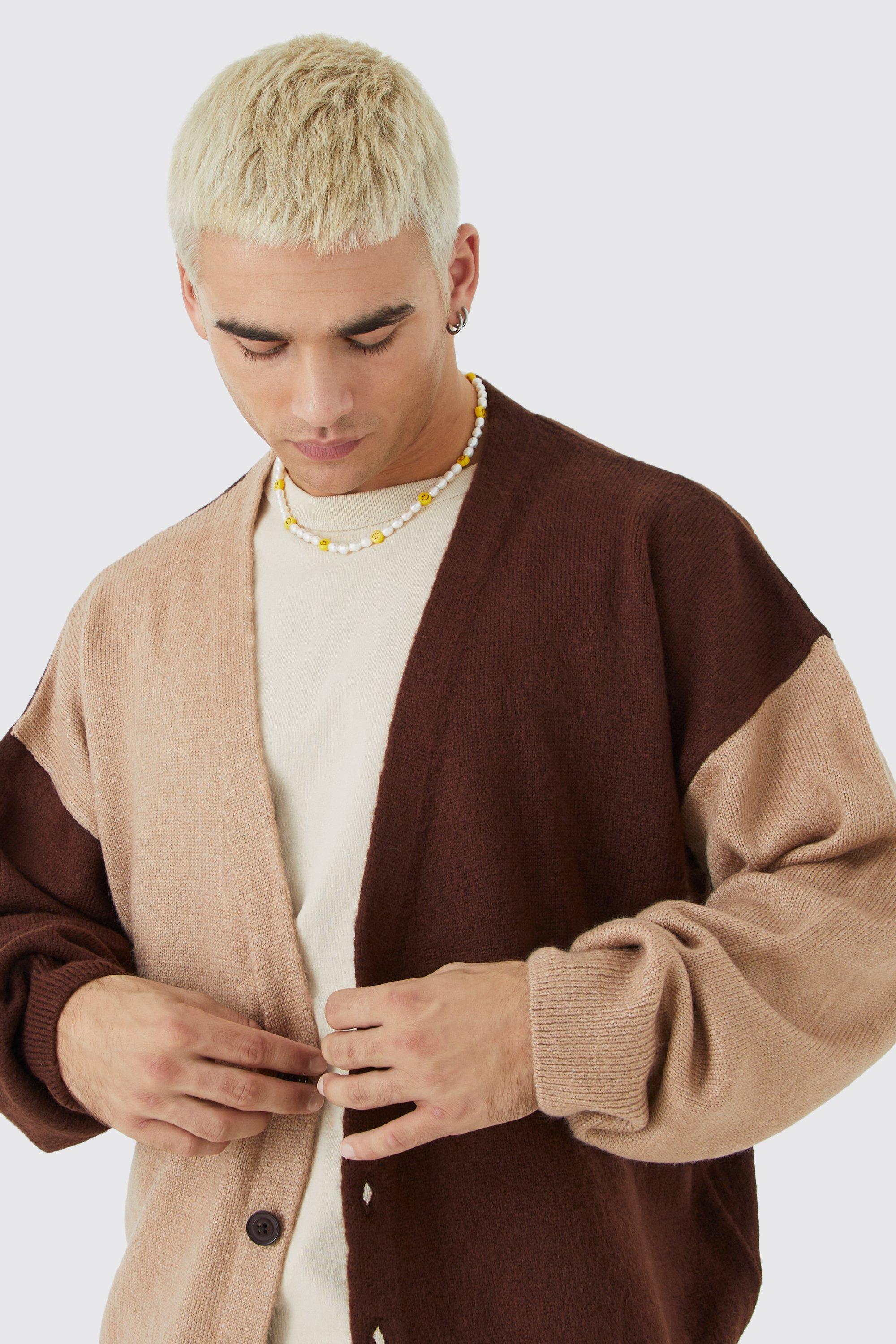 Cardigan discount oversize homme