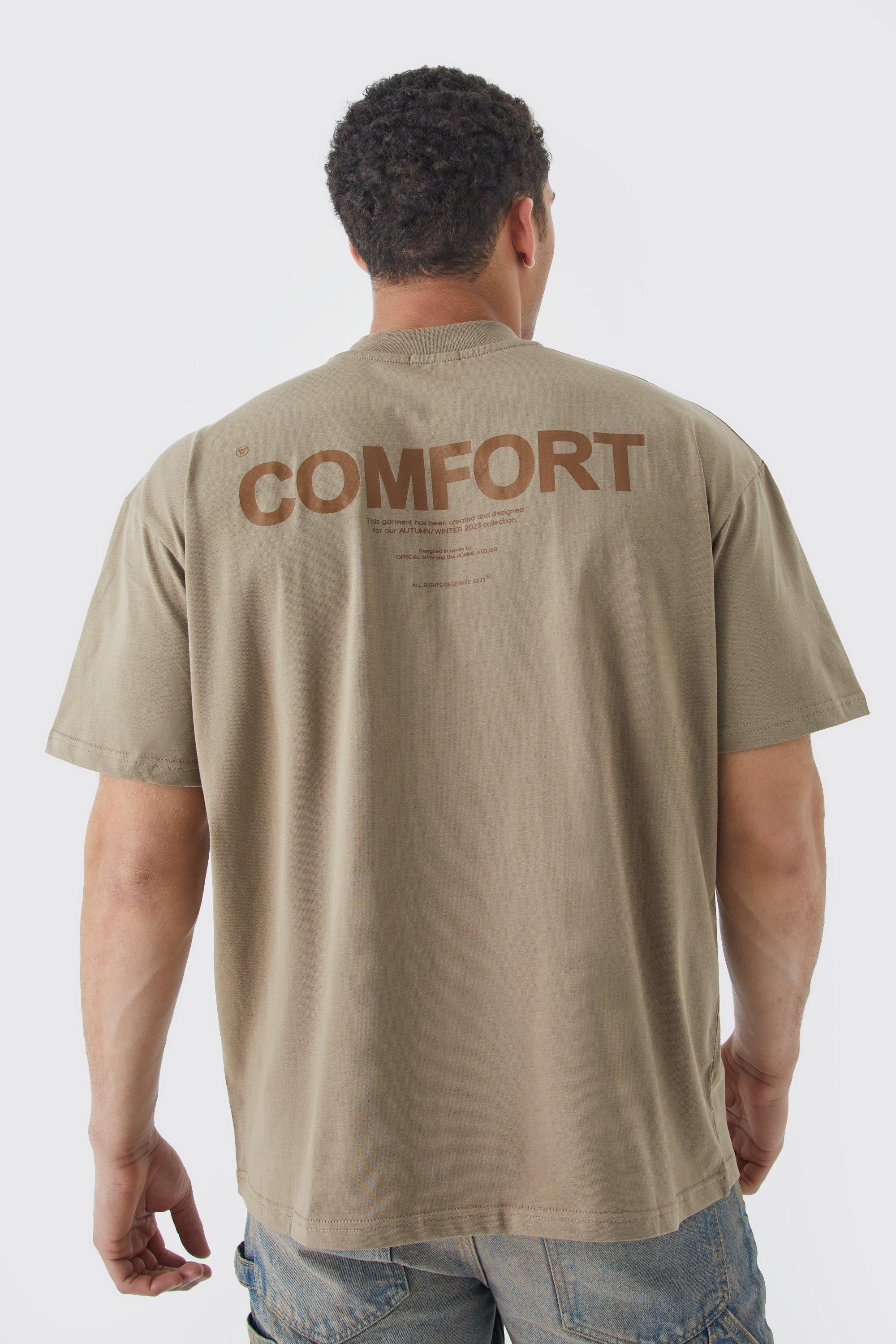 Oversized Extended Neck Heavyweight Comfort T-shirt