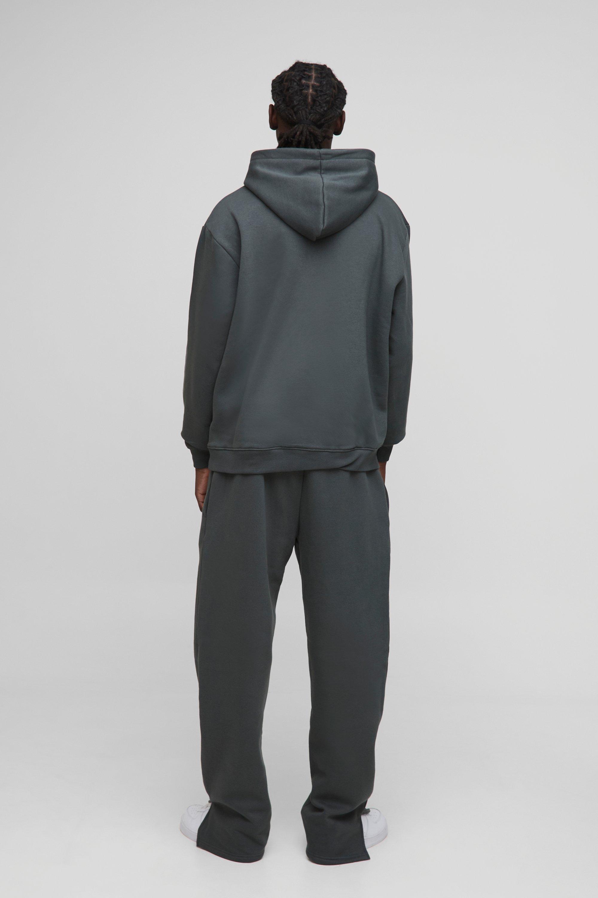 Grey nike hooded online tracksuit