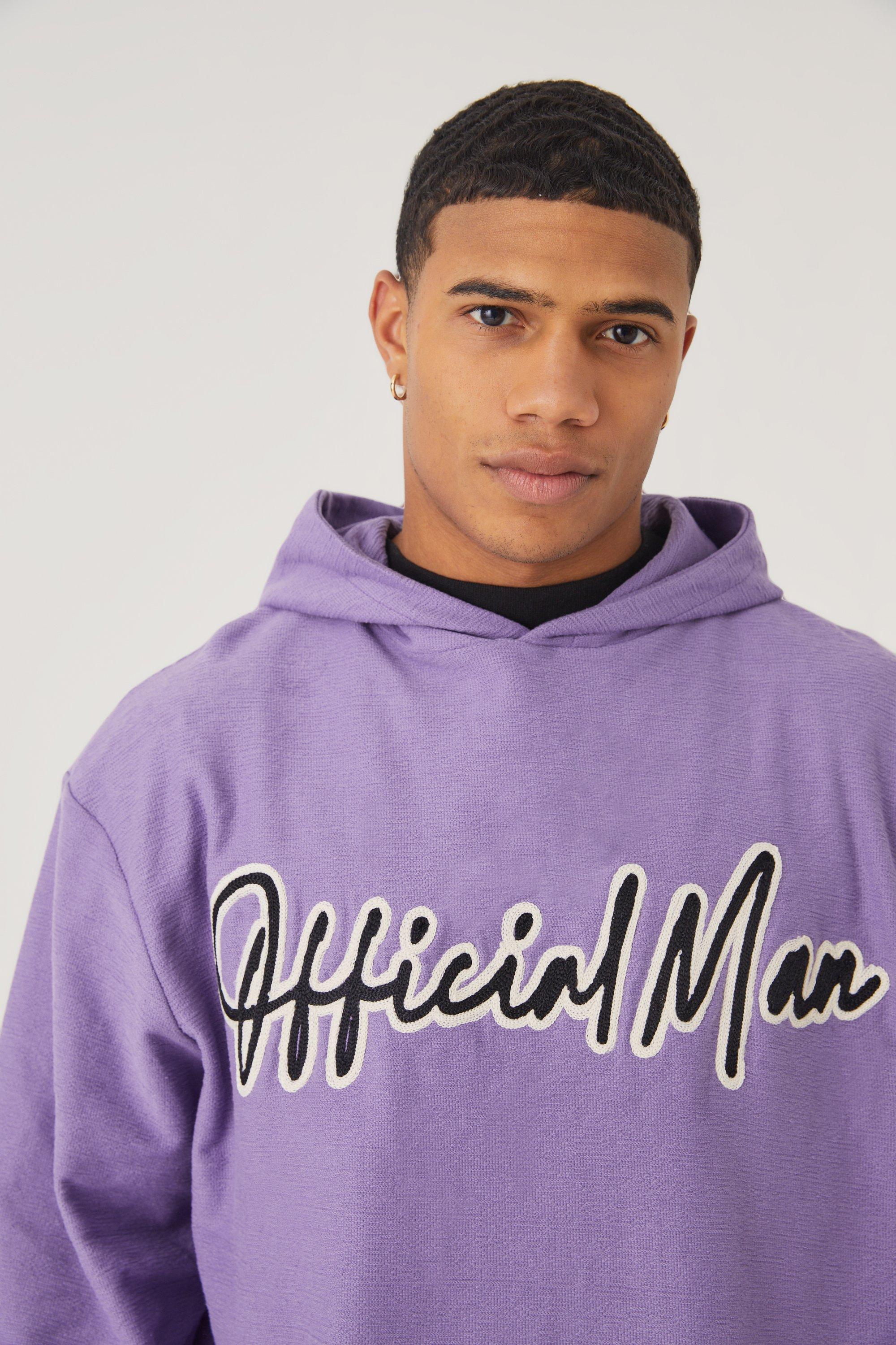 Sweat champion violet discount homme