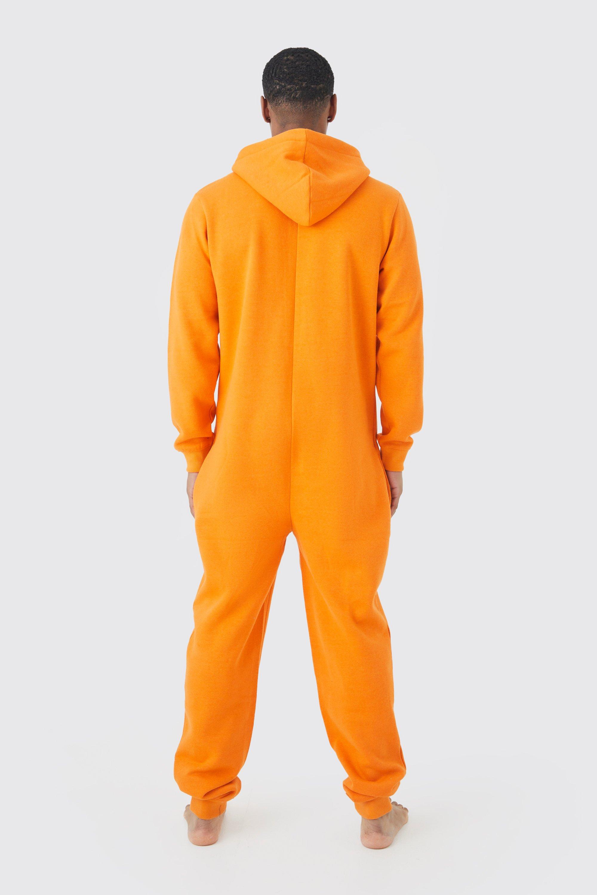 Mens orange online onesie