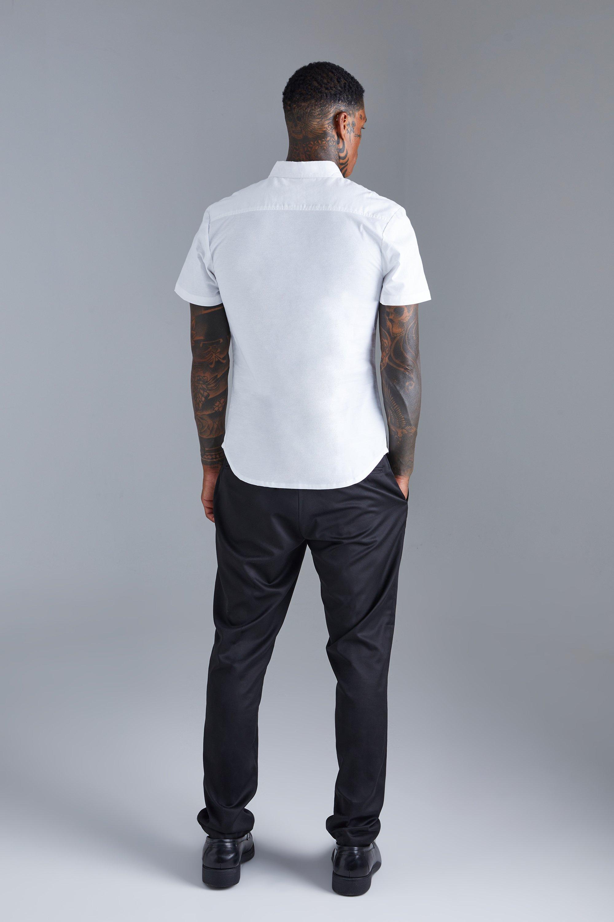 Boohoo best sale white shirt