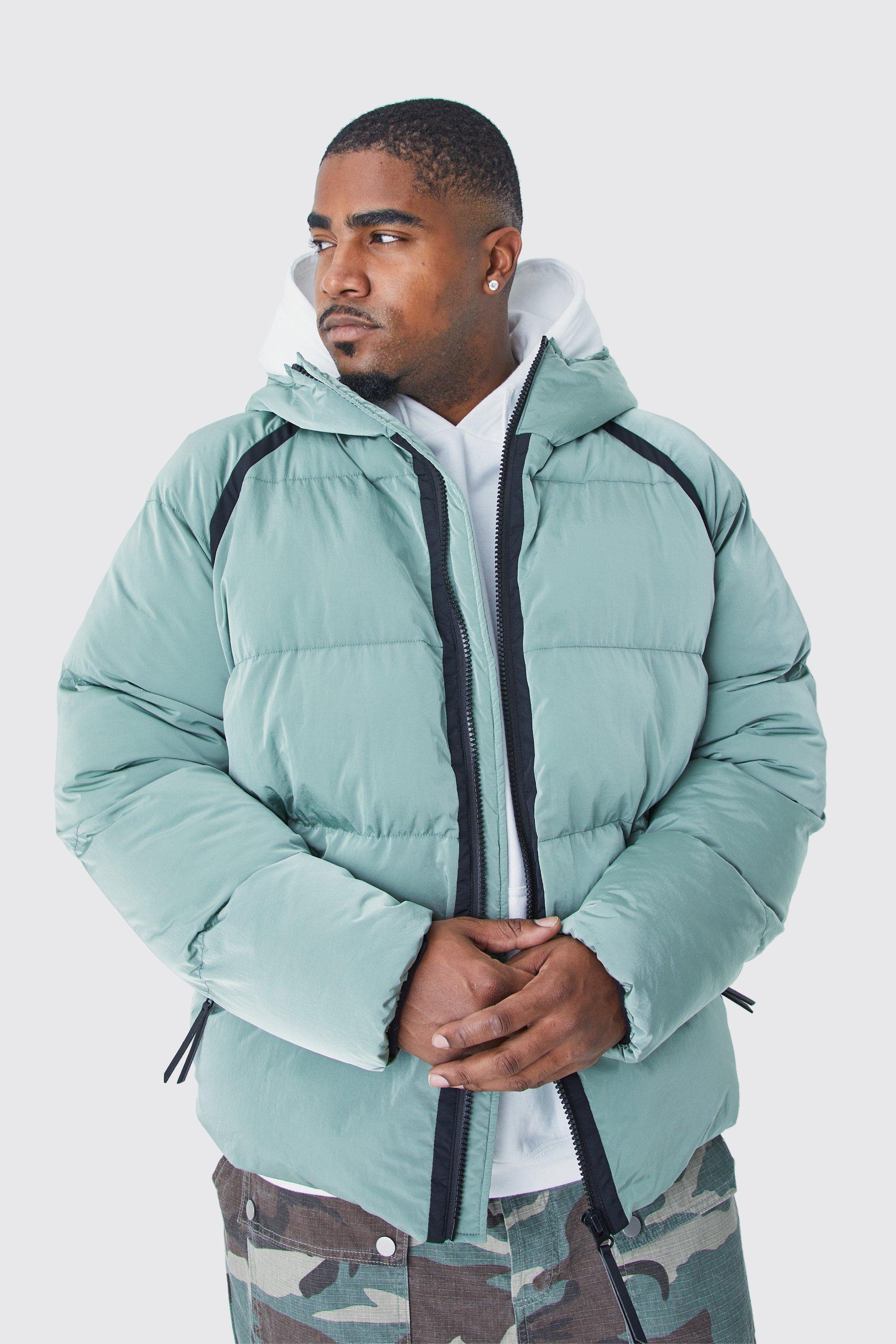 Boohoo puffer jacket mens online