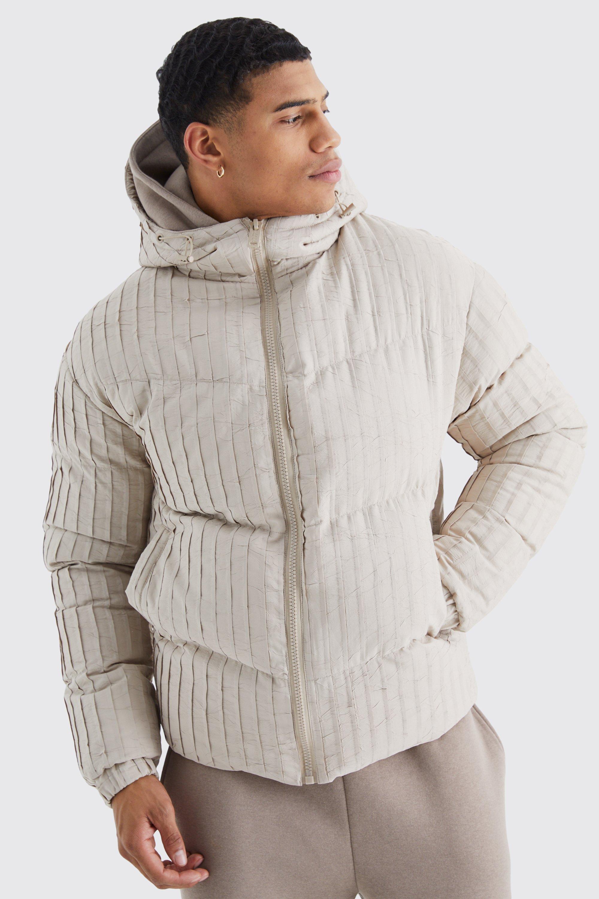 Boohoo puffer best sale jacket mens