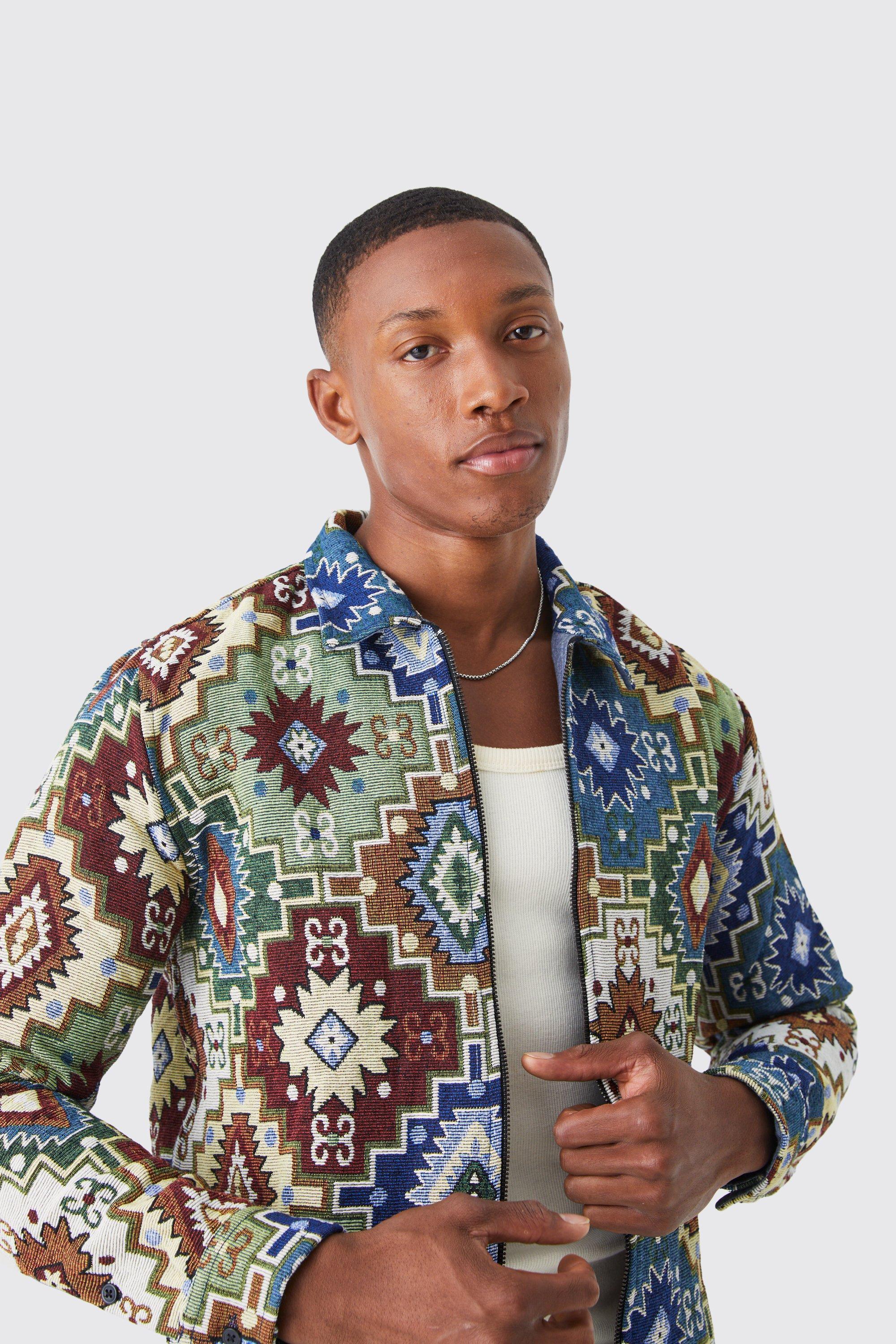 Floral Tapestry Overshirt