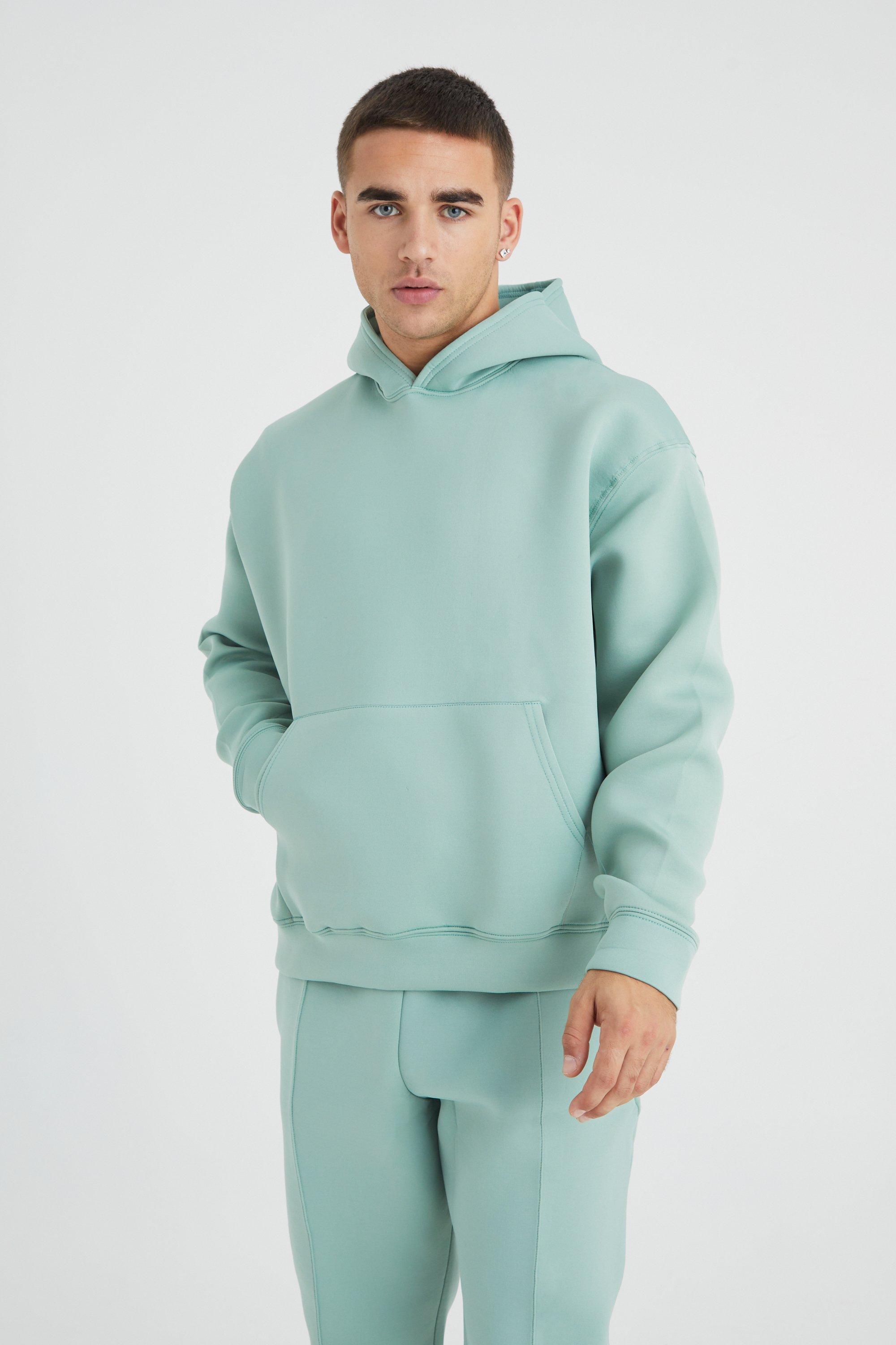 Oversized Bonded Scuba Hooded Tracksuit