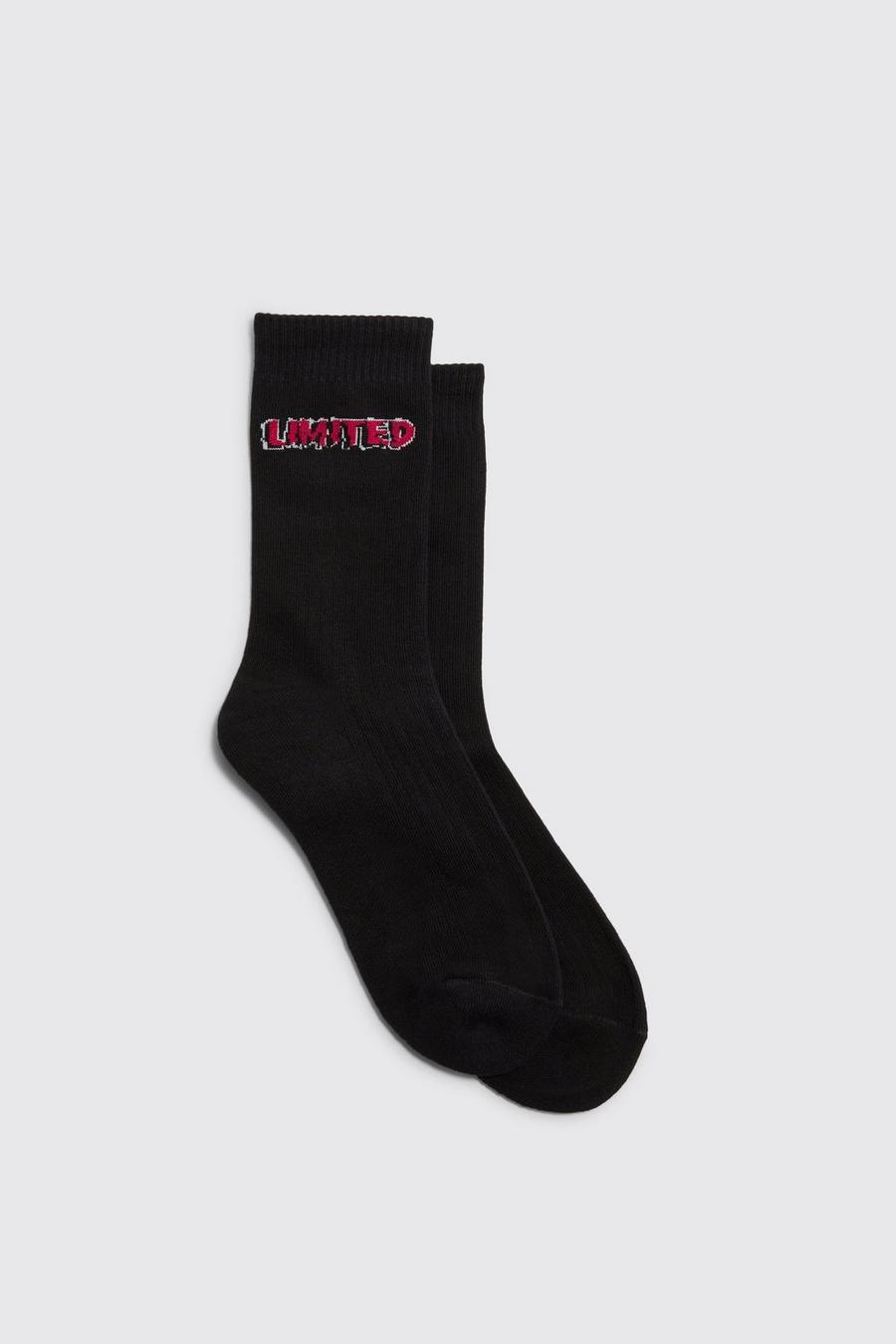 Black Limited Socks
