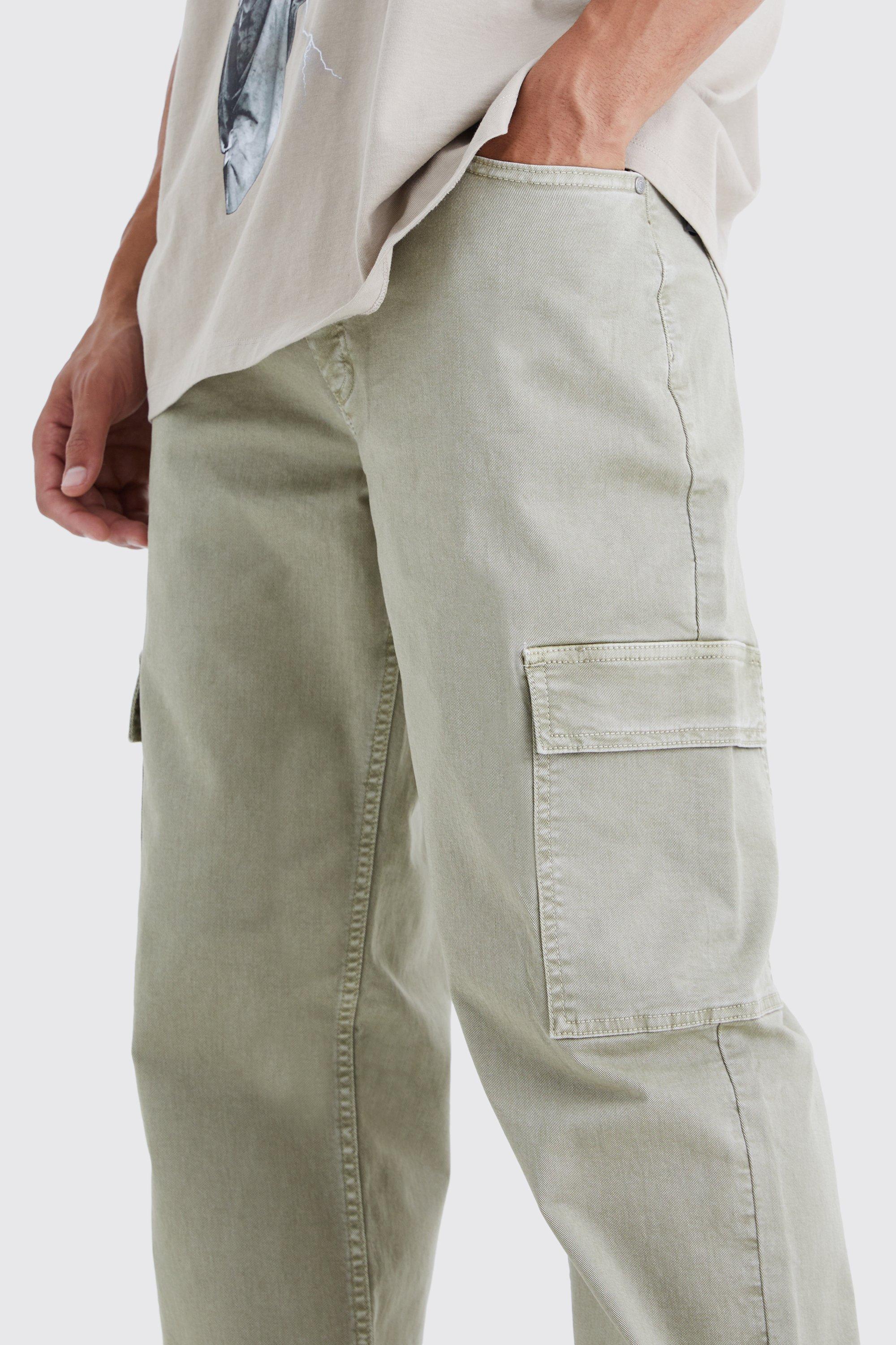 Tall Relaxed Overdye Cargo Trouser