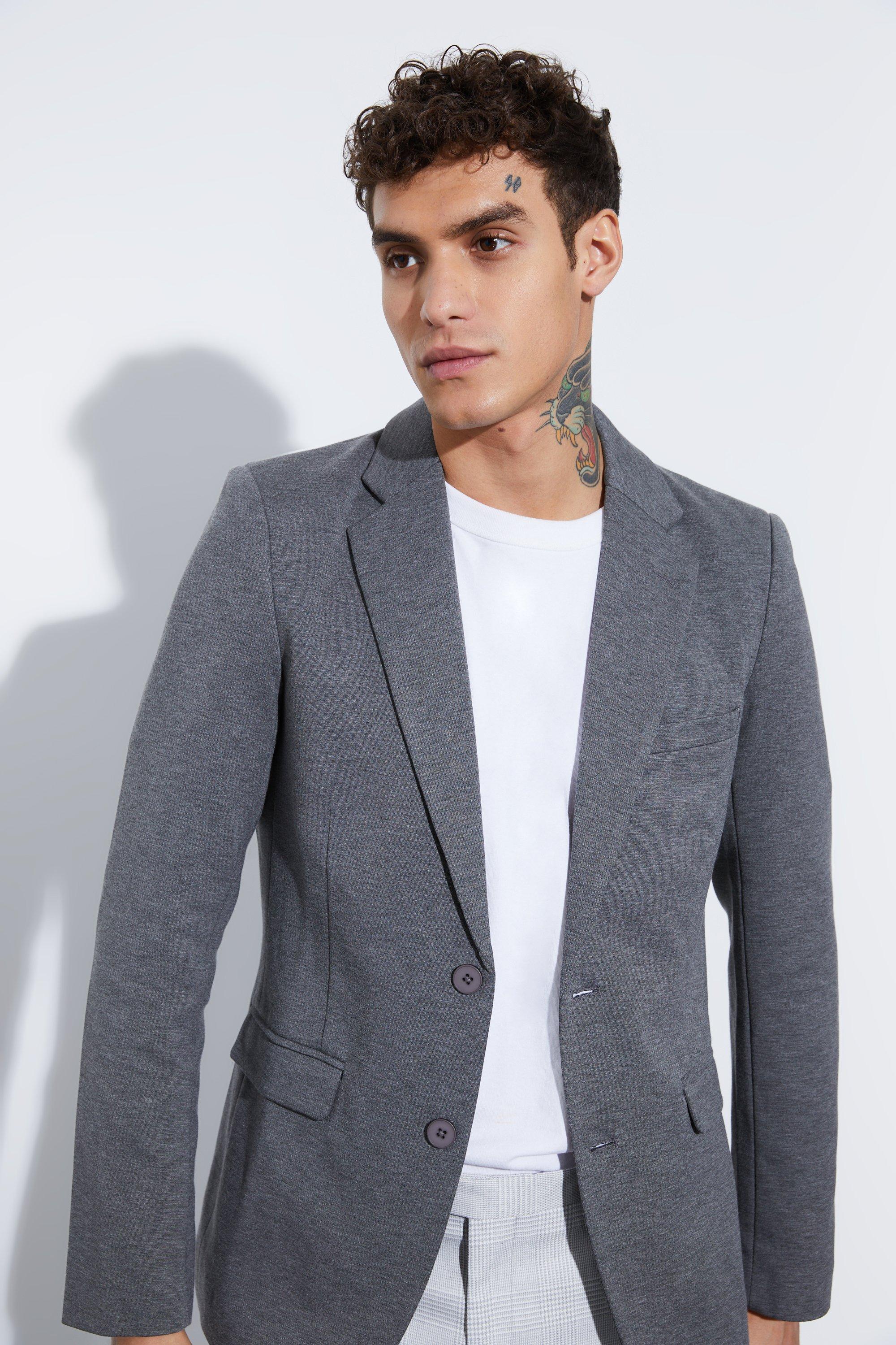 Men's sales jersey blazer