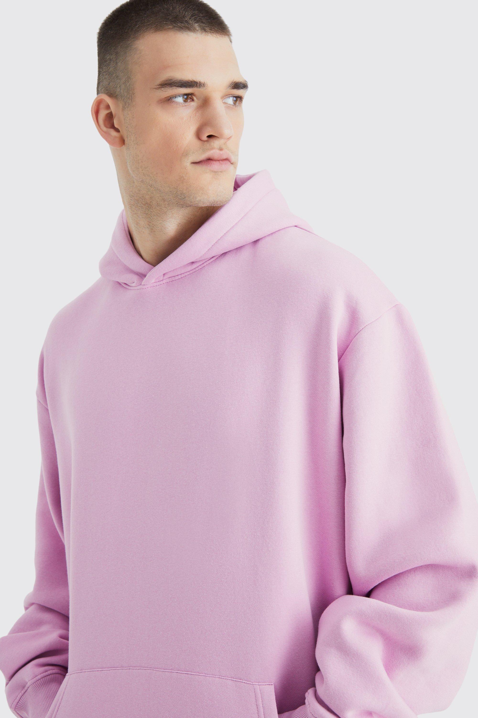 Basic sales pink hoodie