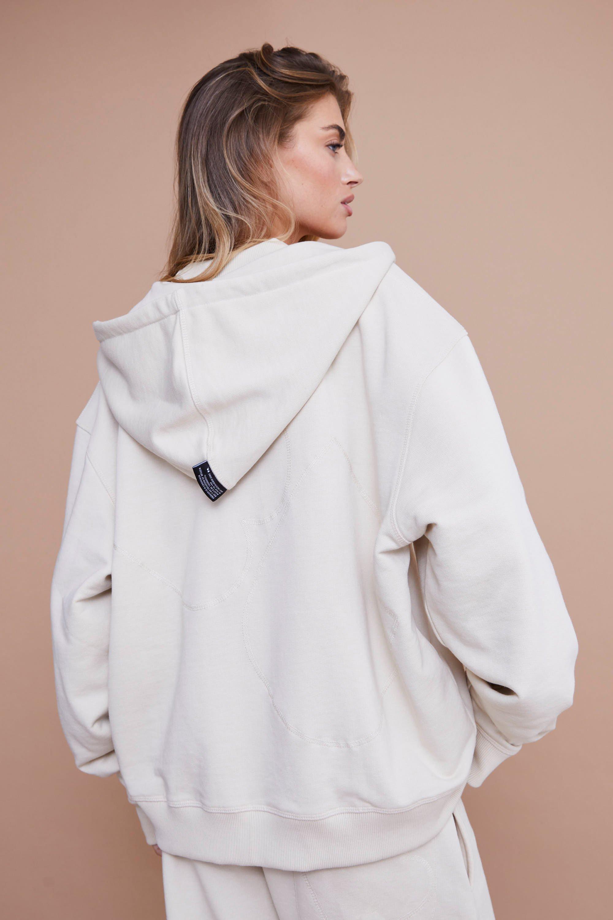 Ecru oversized hoodie new arrivals