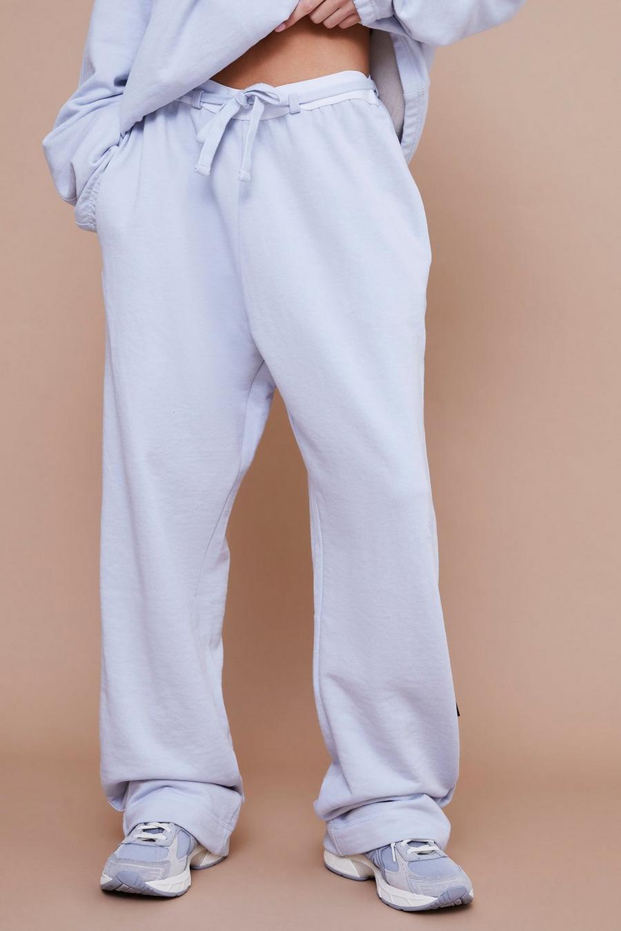 Dusty blue Relaxed Fit Boxer Waist Heavyweight Jogger