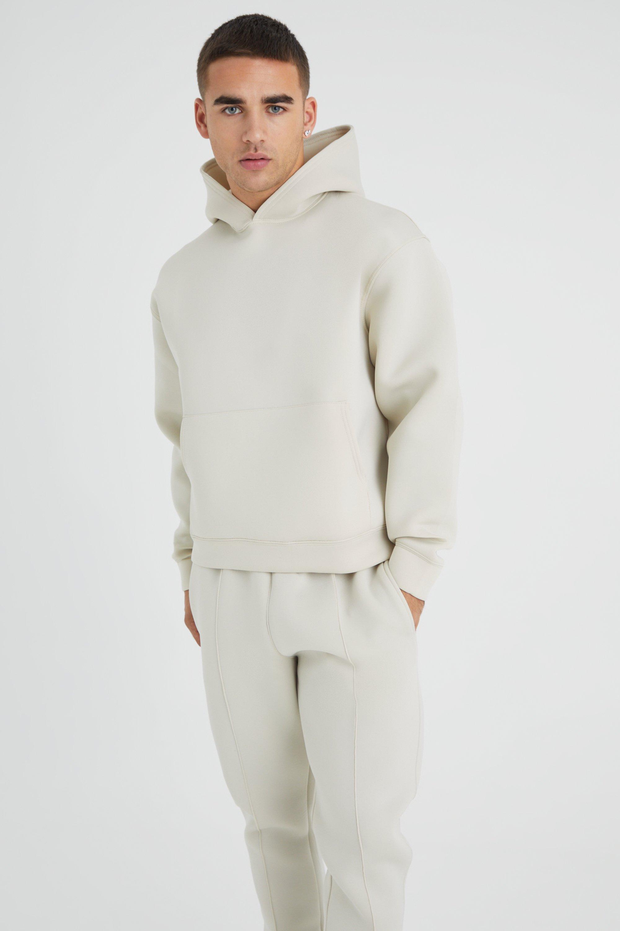 Oversized Bonded Scuba Hooded Tracksuit