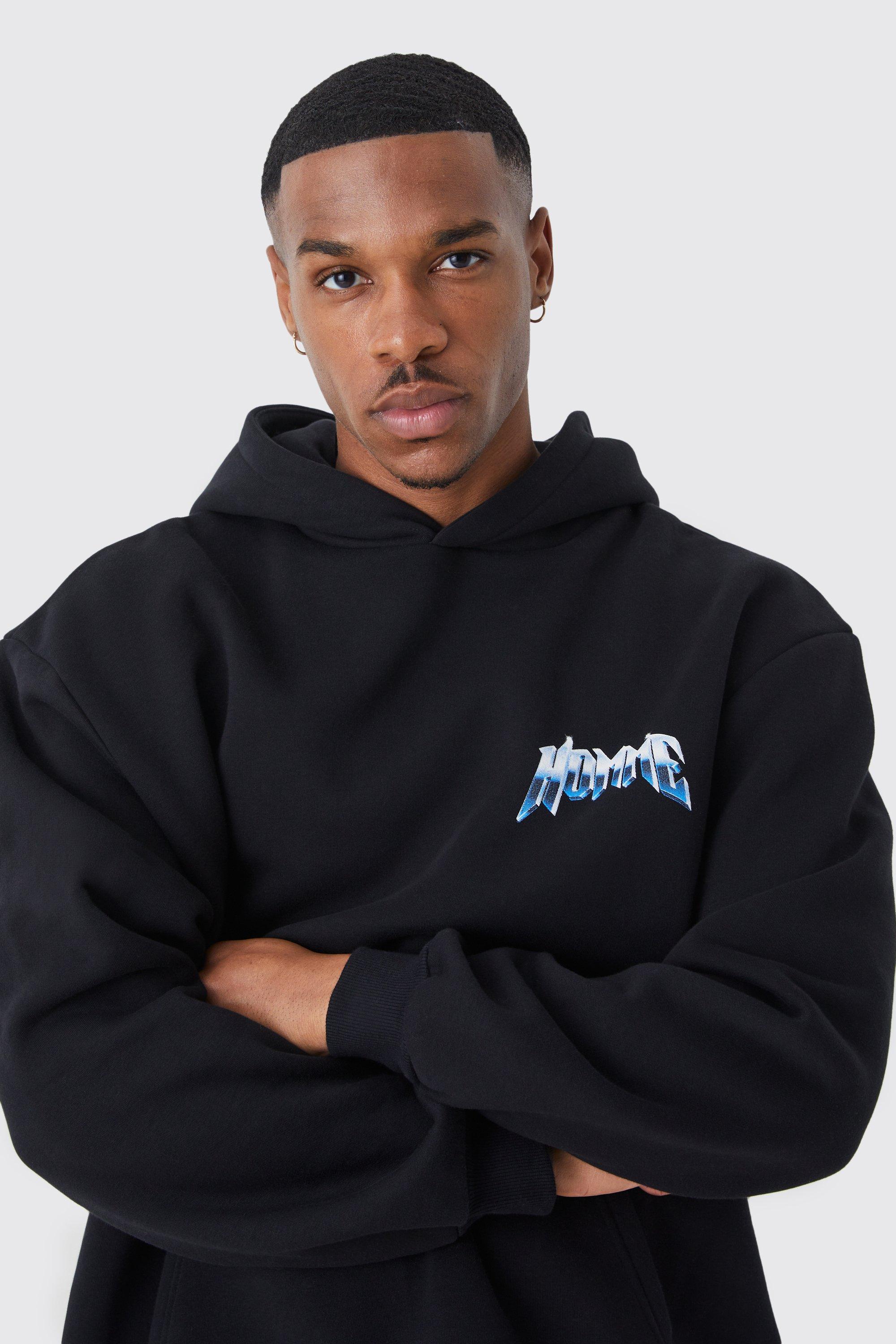 Thrasher hoodie outlet svart