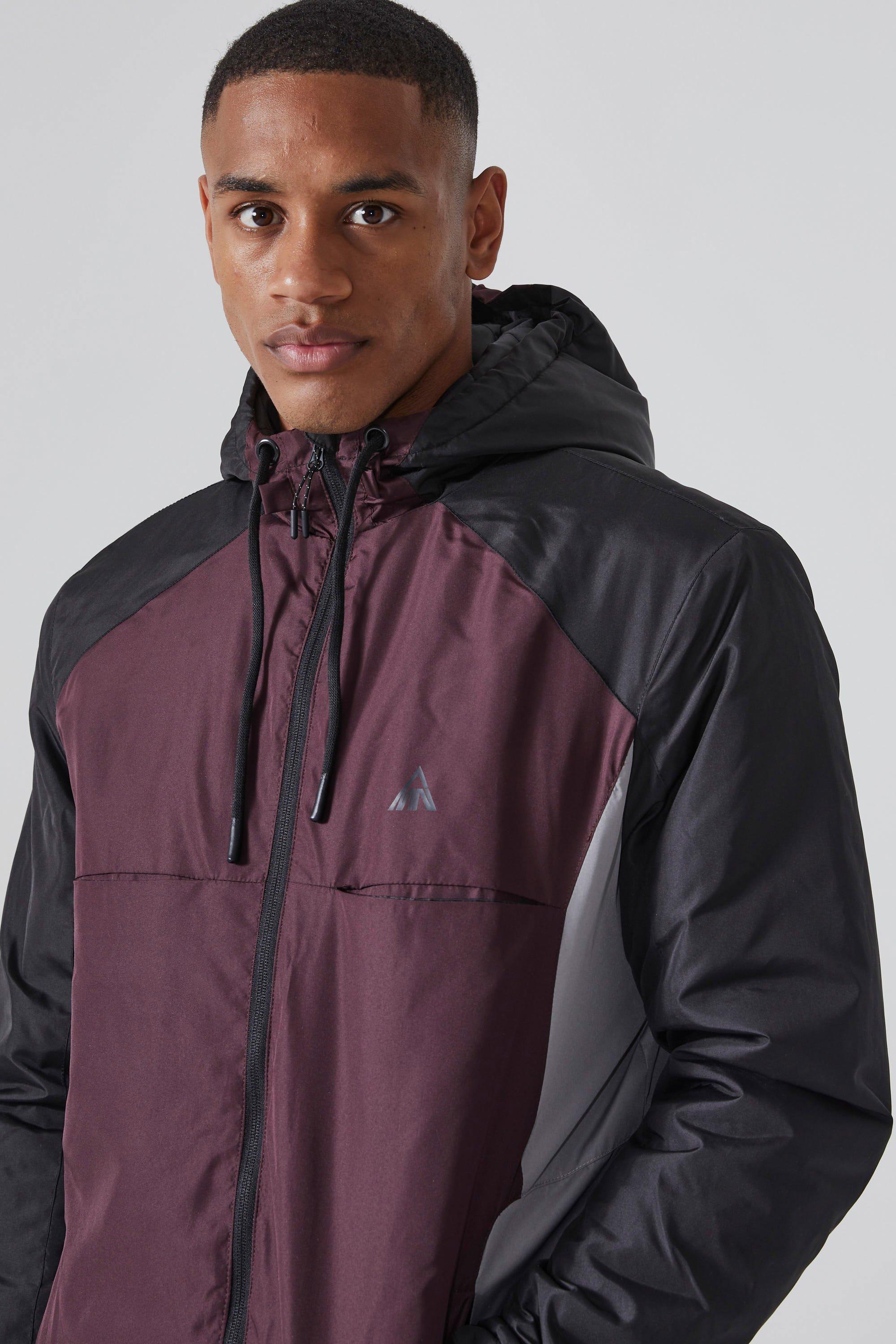 Padded on sale windbreaker jacket