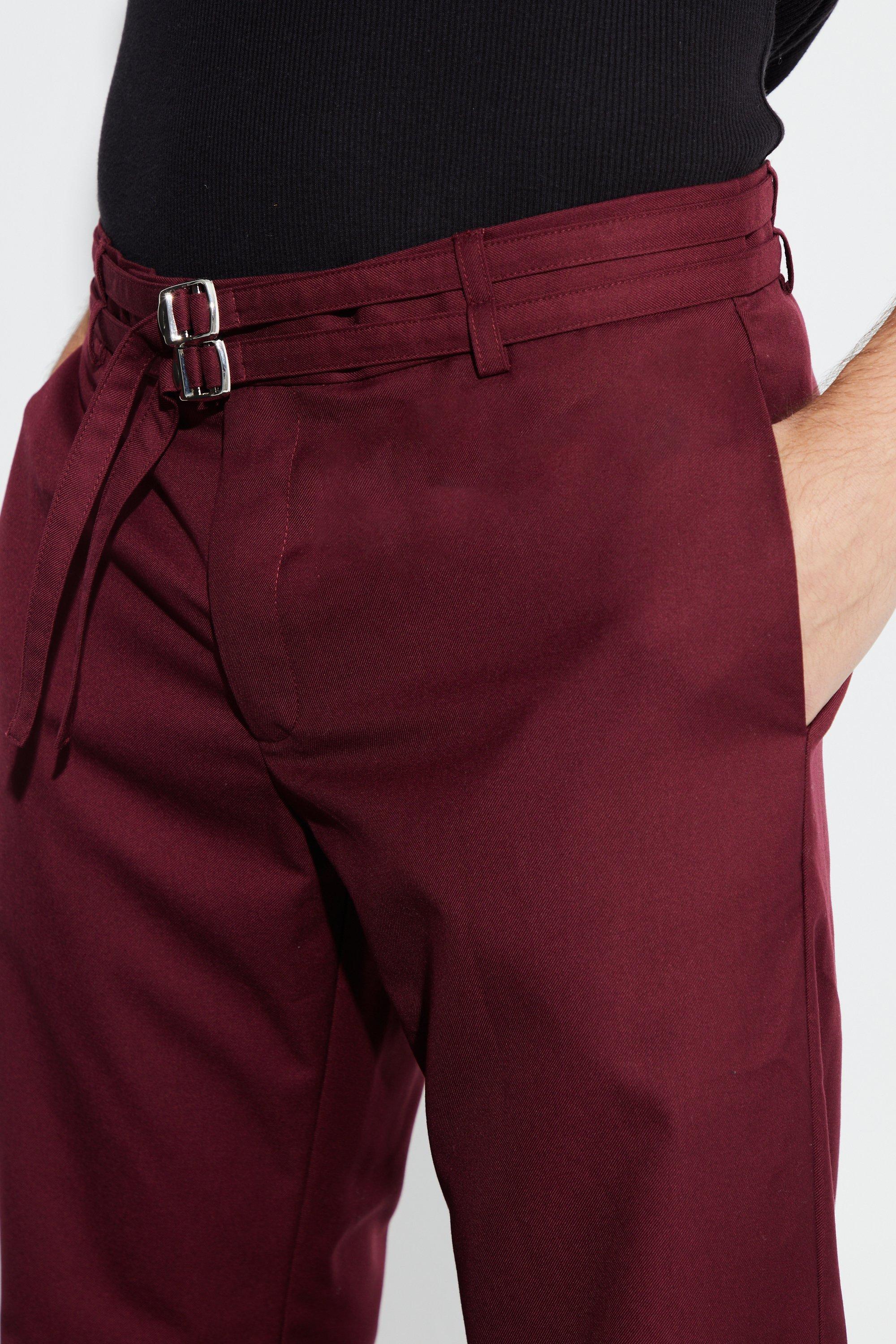 WINE COLOUR TROUSER FOR MENS  Mens outfits, Slim suit pants