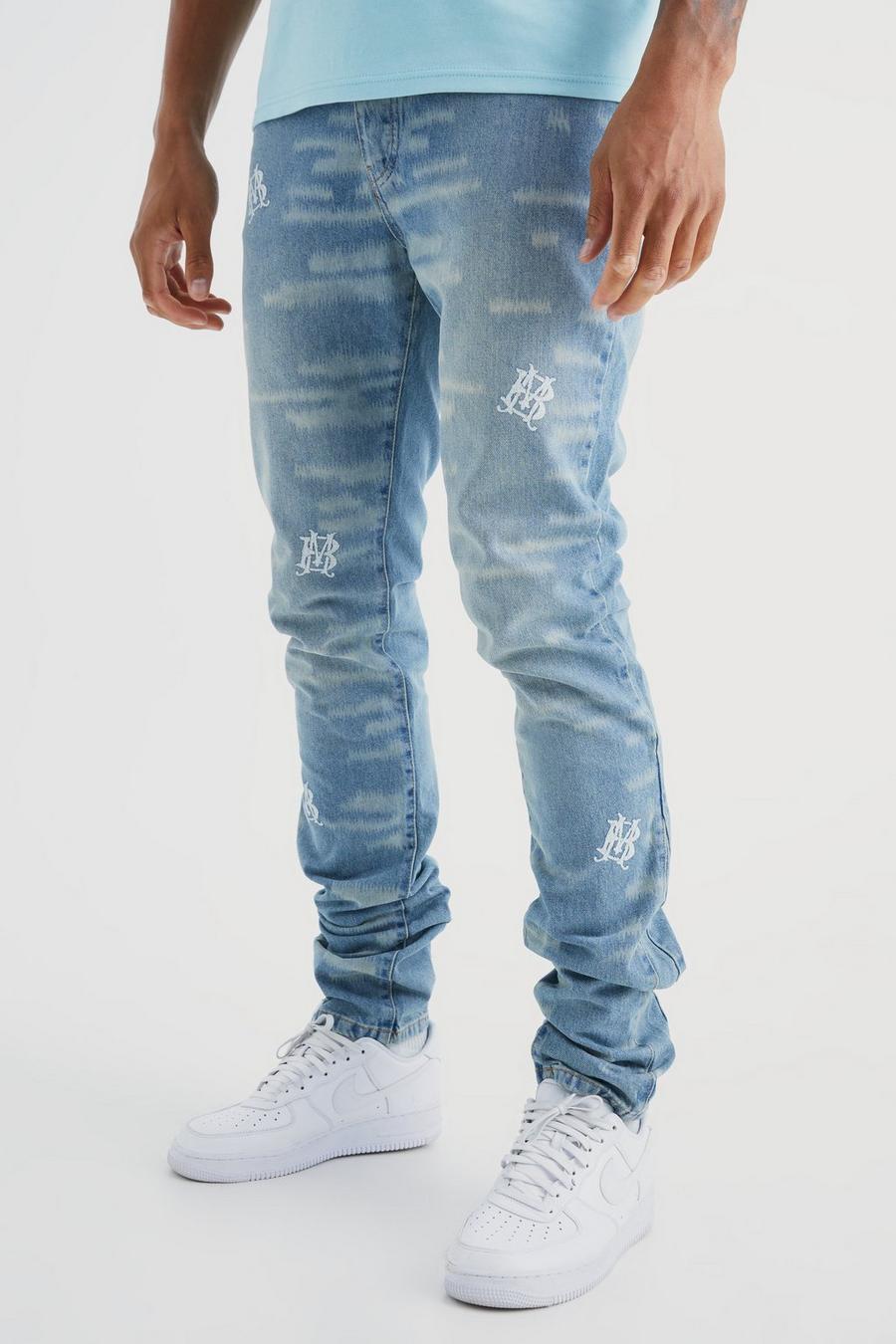 Mens Stacked Rippedjeans Stylish Jeans For Men High Quality Mens Designer  Jeans - Buy Mens Jeans,Men's Jeans With Pockets,Men's Jeans Wear Product on