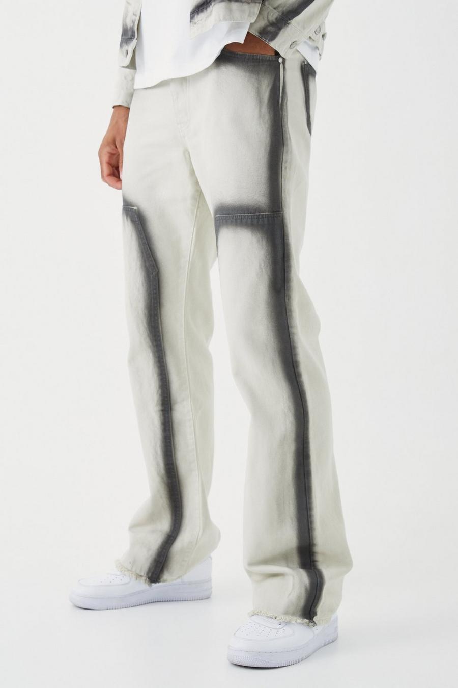 Tall Relaxed Rigid Flare Pigment Dyed Jeans