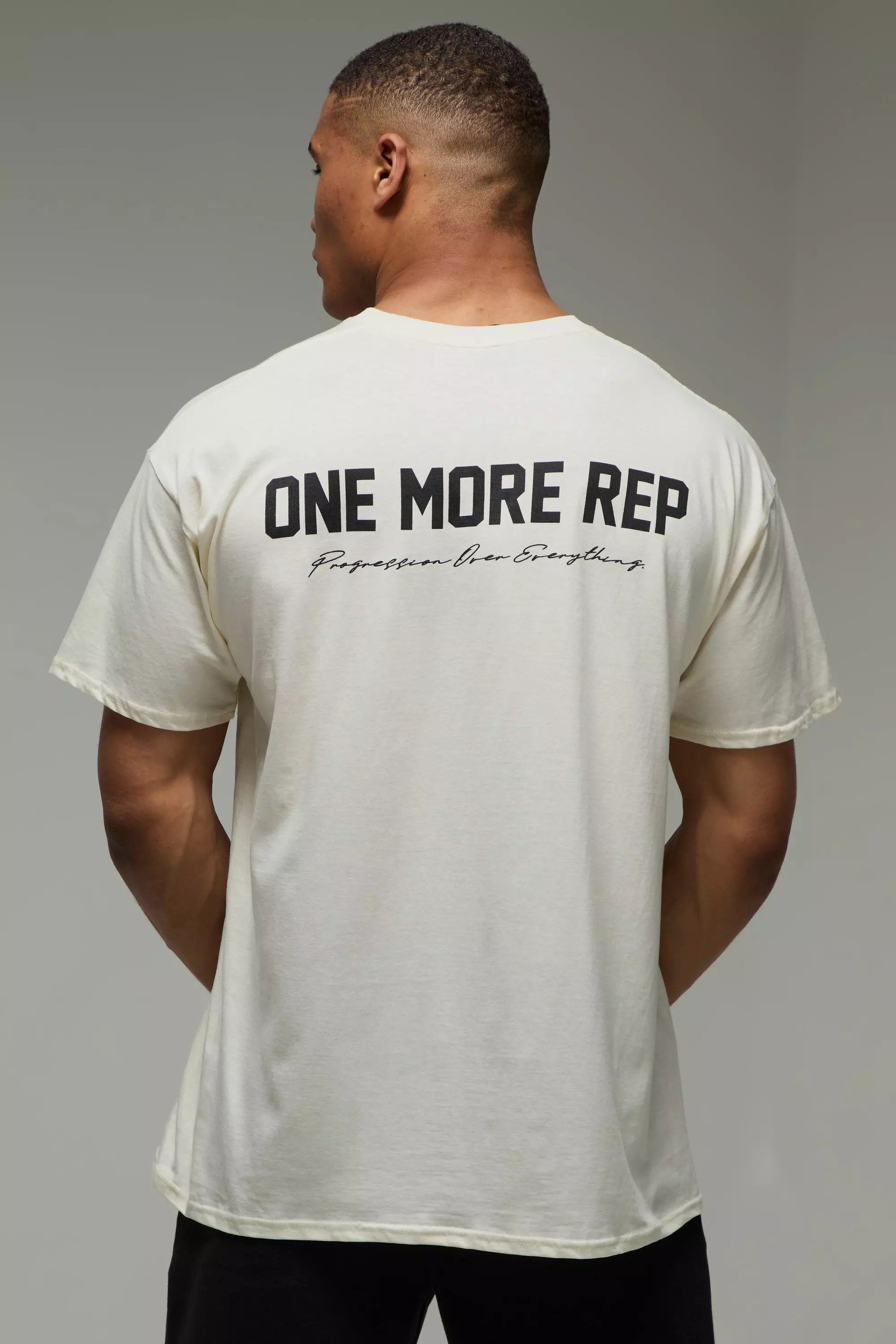 Sand Active Oversized One More Rep T-shirt صورة بديلة