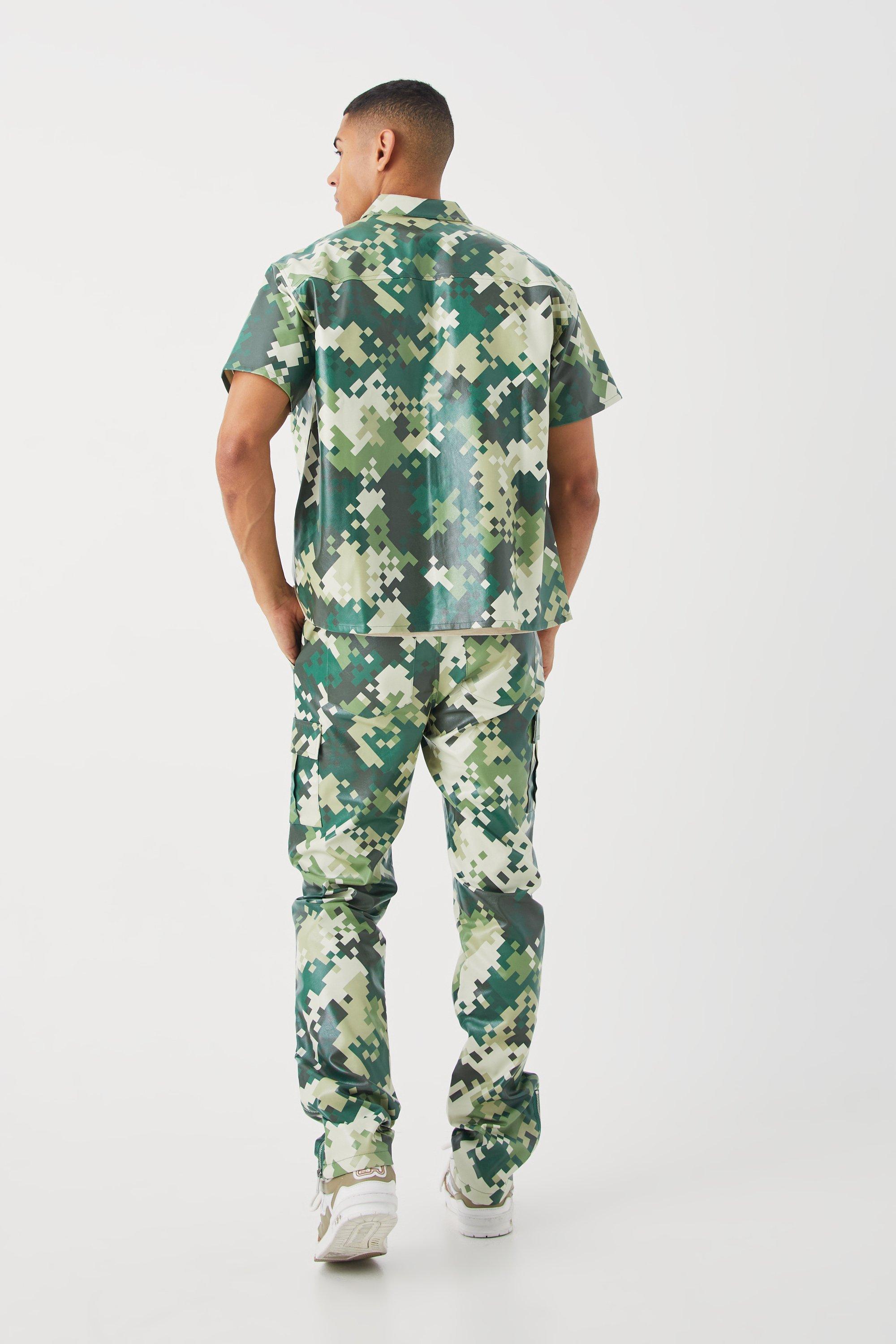 Camouflage overhemd discount