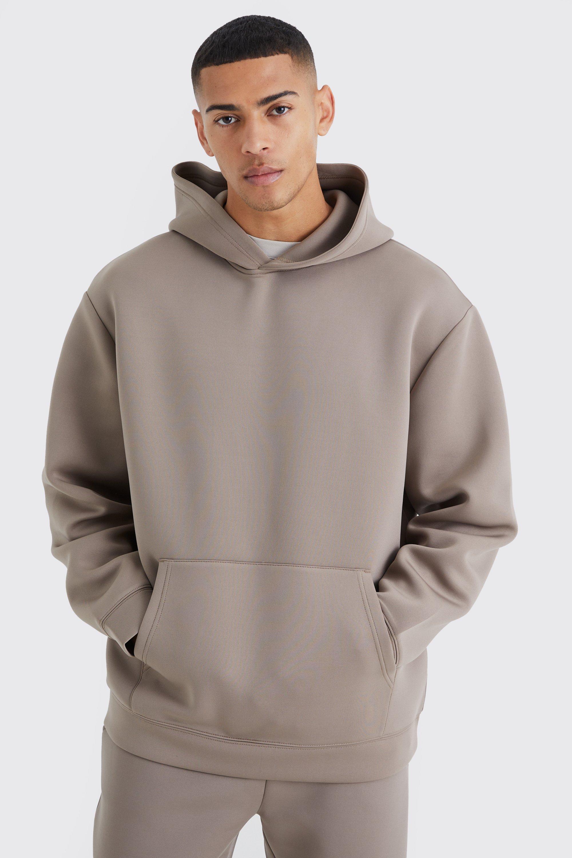 Bonded Oversized Scuba Hoodie