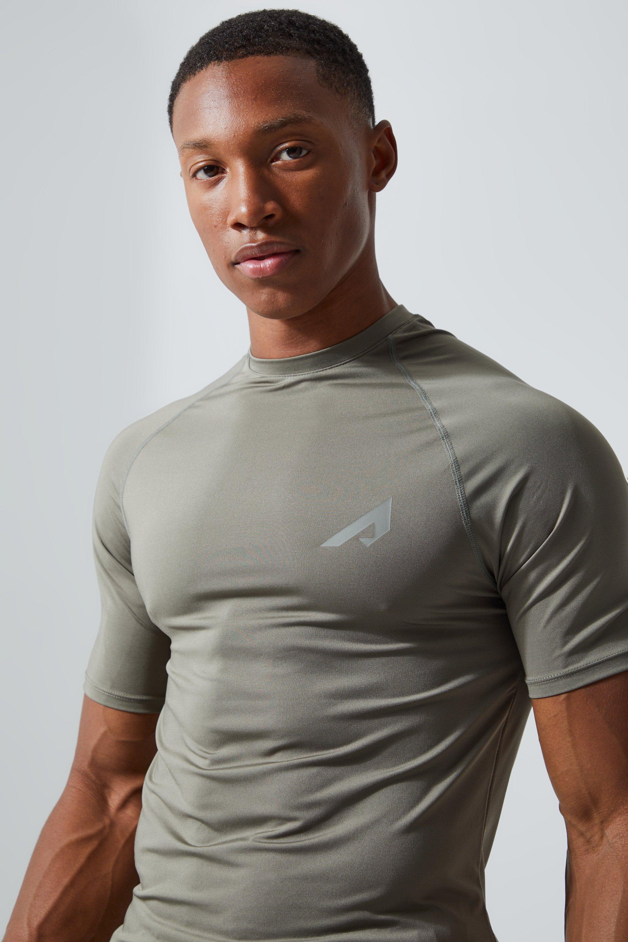 T shirt de sport moulant a sechage rapide