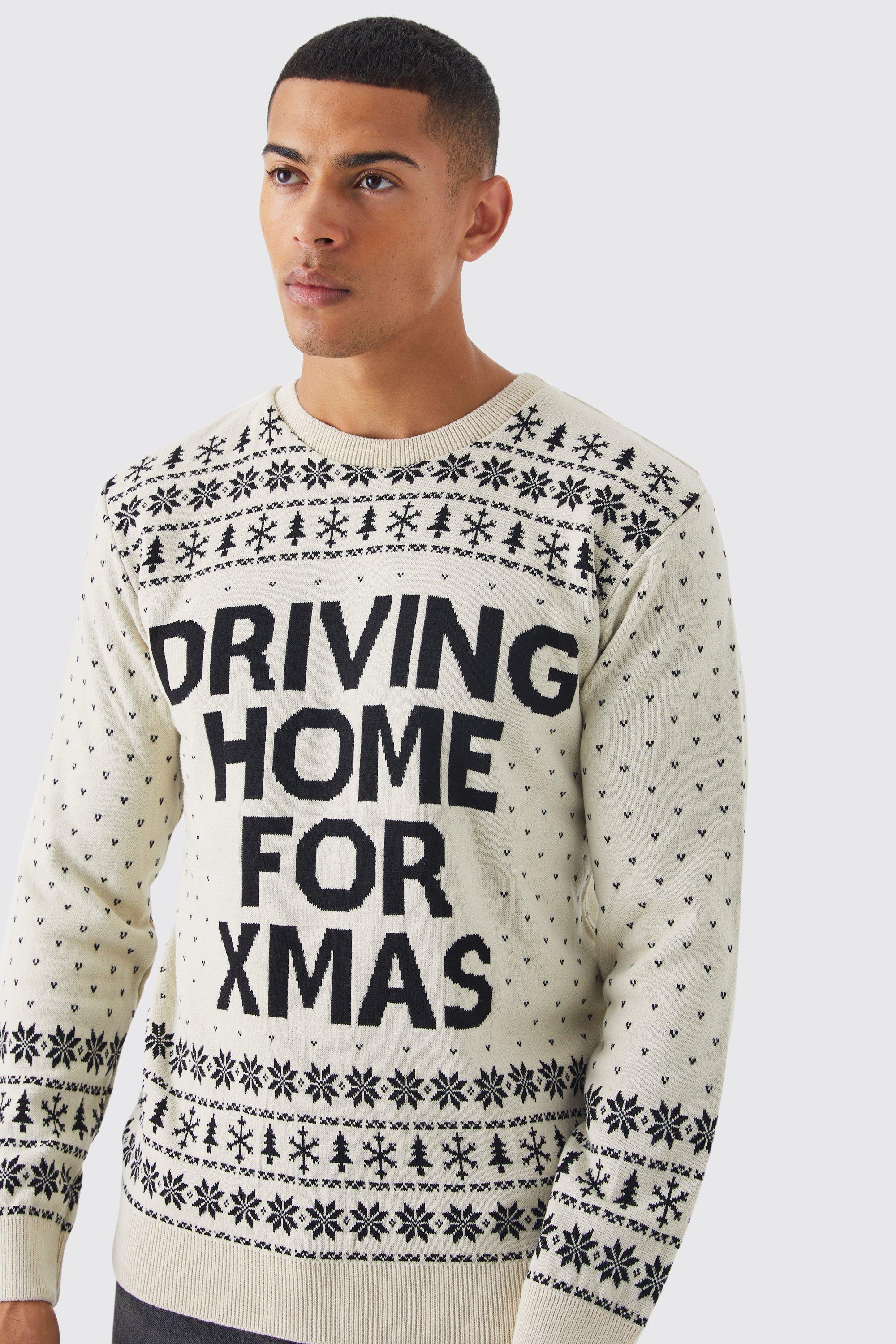 Men's v neck outlet christmas jumper