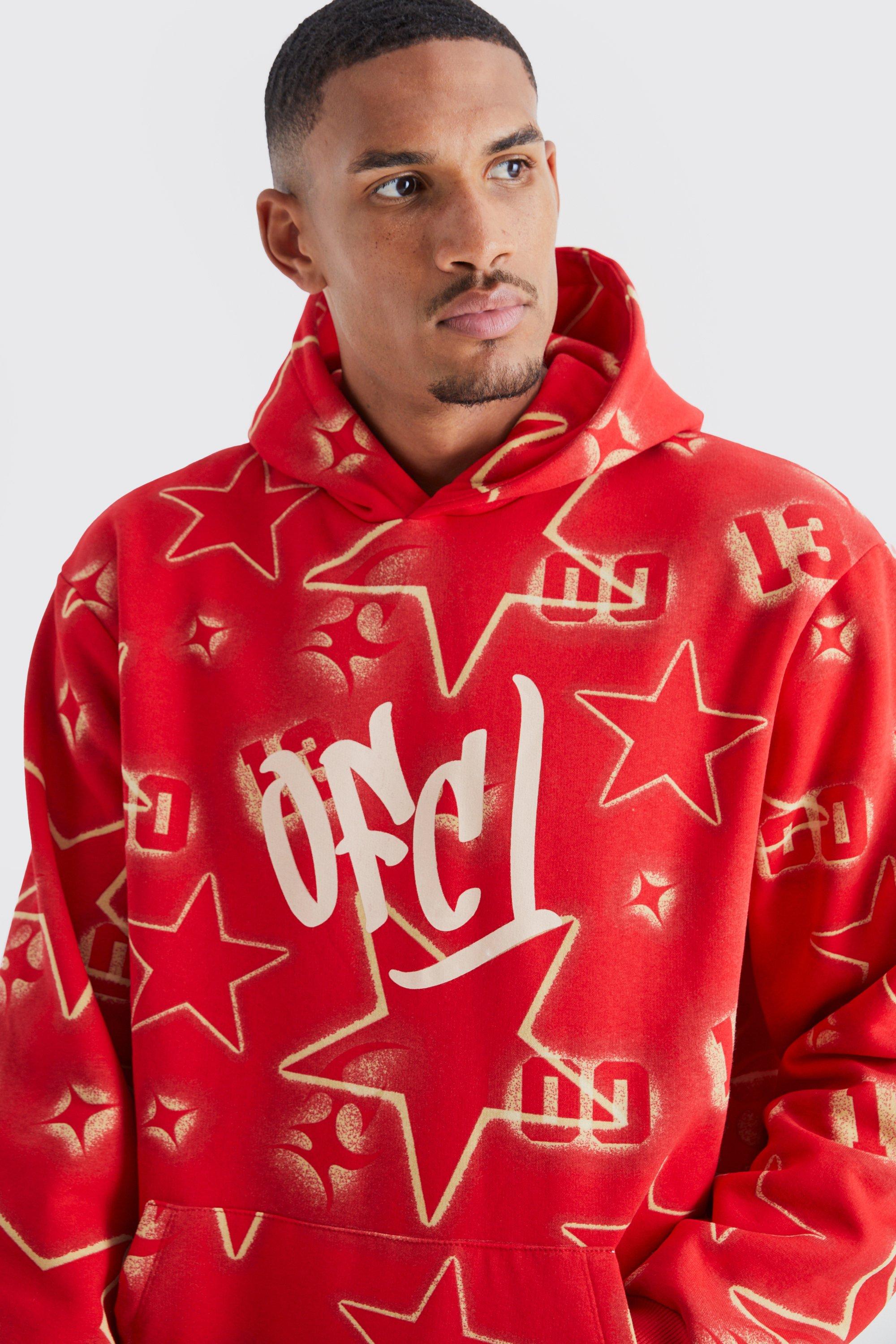 Louis Vuitton Red Hoodies & Sweatshirts for Men for Sale