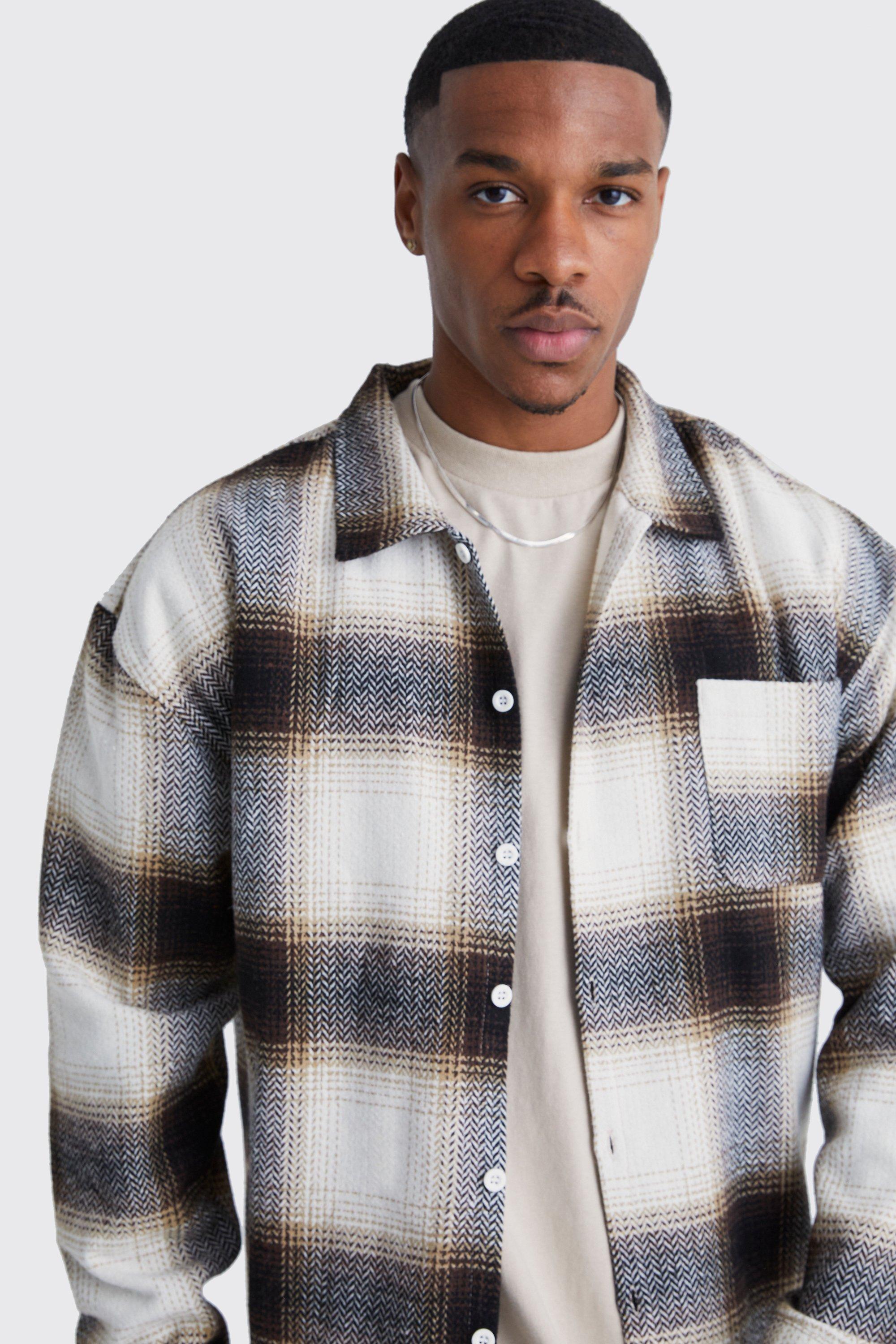 Boxy Flannel Shirt | boohoo USA Boxy Flannel Shirt | boohoo USA