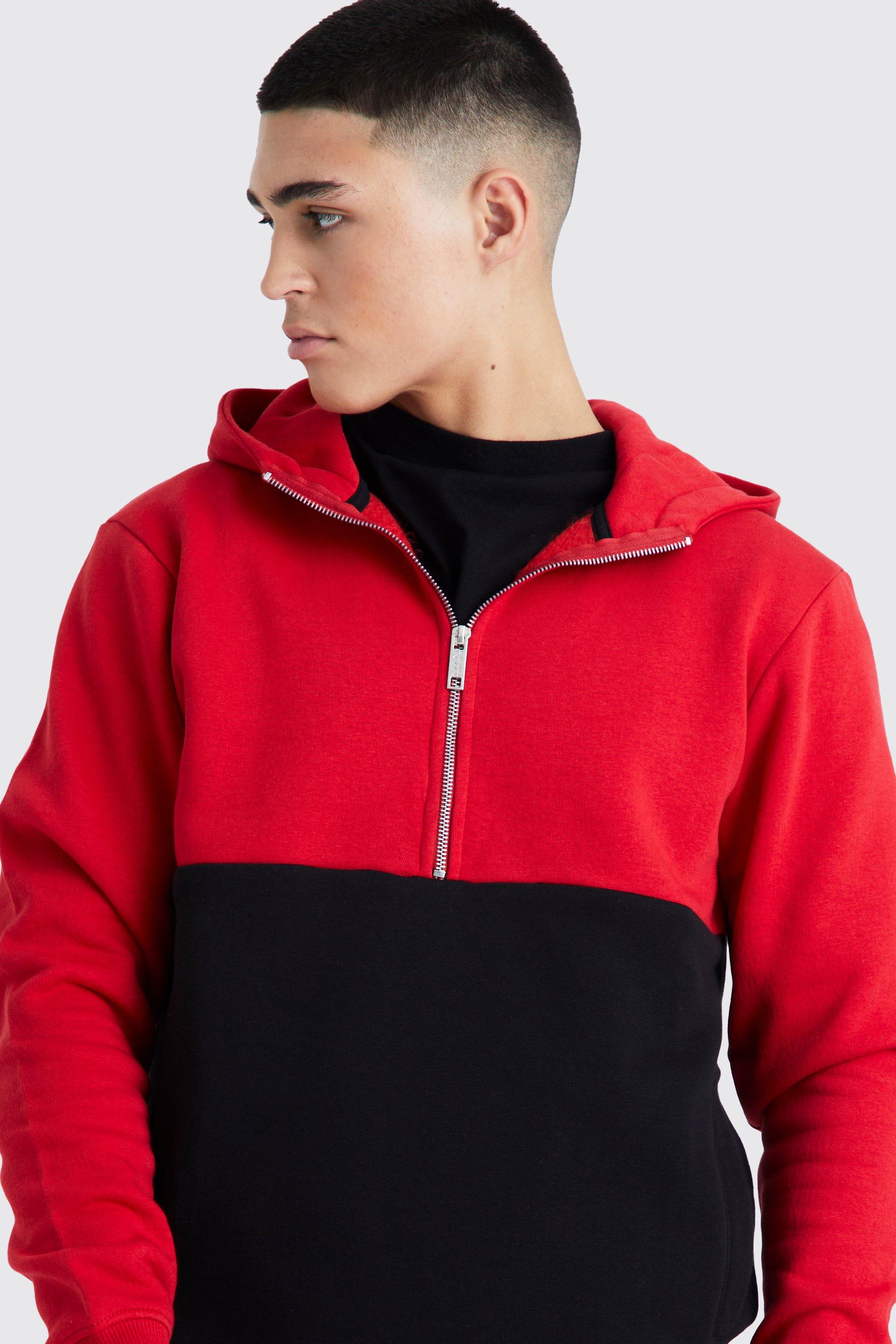 North face outlet half zip tracksuit