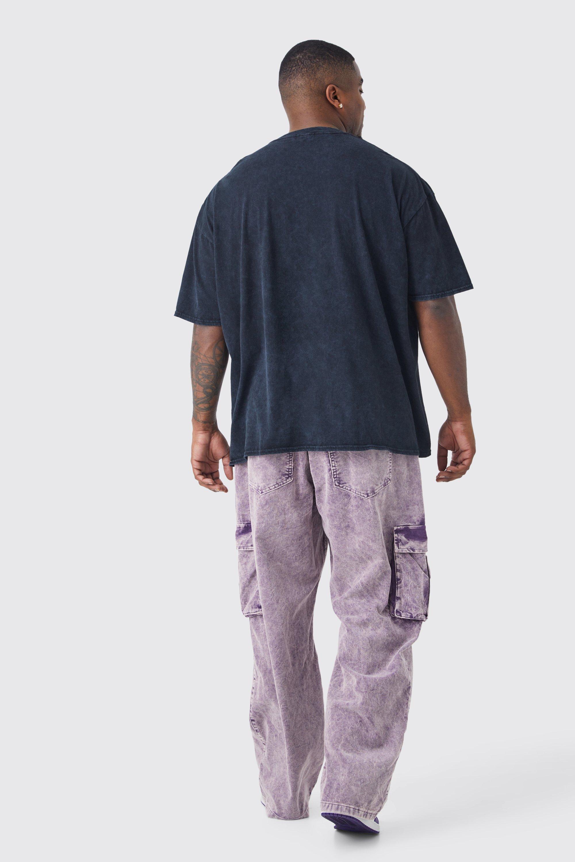 https://media.boohoo.com/i/boohoo/bmm62328_purple_xl_1/male-purple--plus-relaxed-acid-wash-cord-cargo-trouser