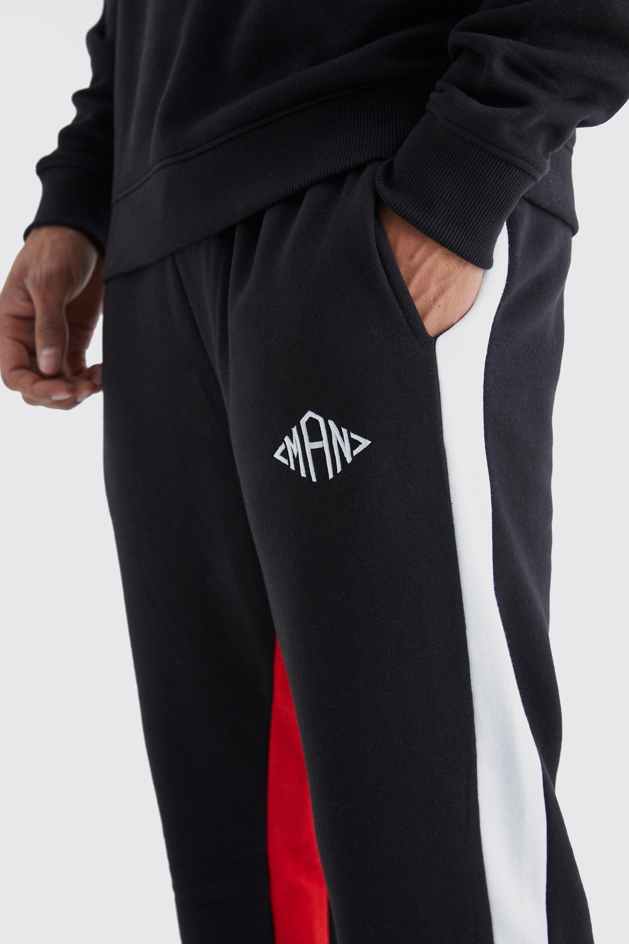 Nike air colour block fleece online joggers