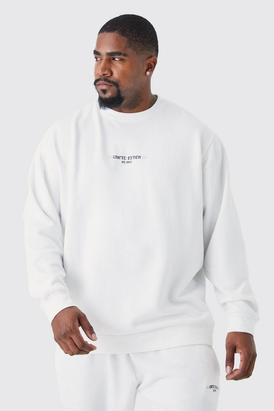 White bianco Plus Limited Sweatshirt image number 1
