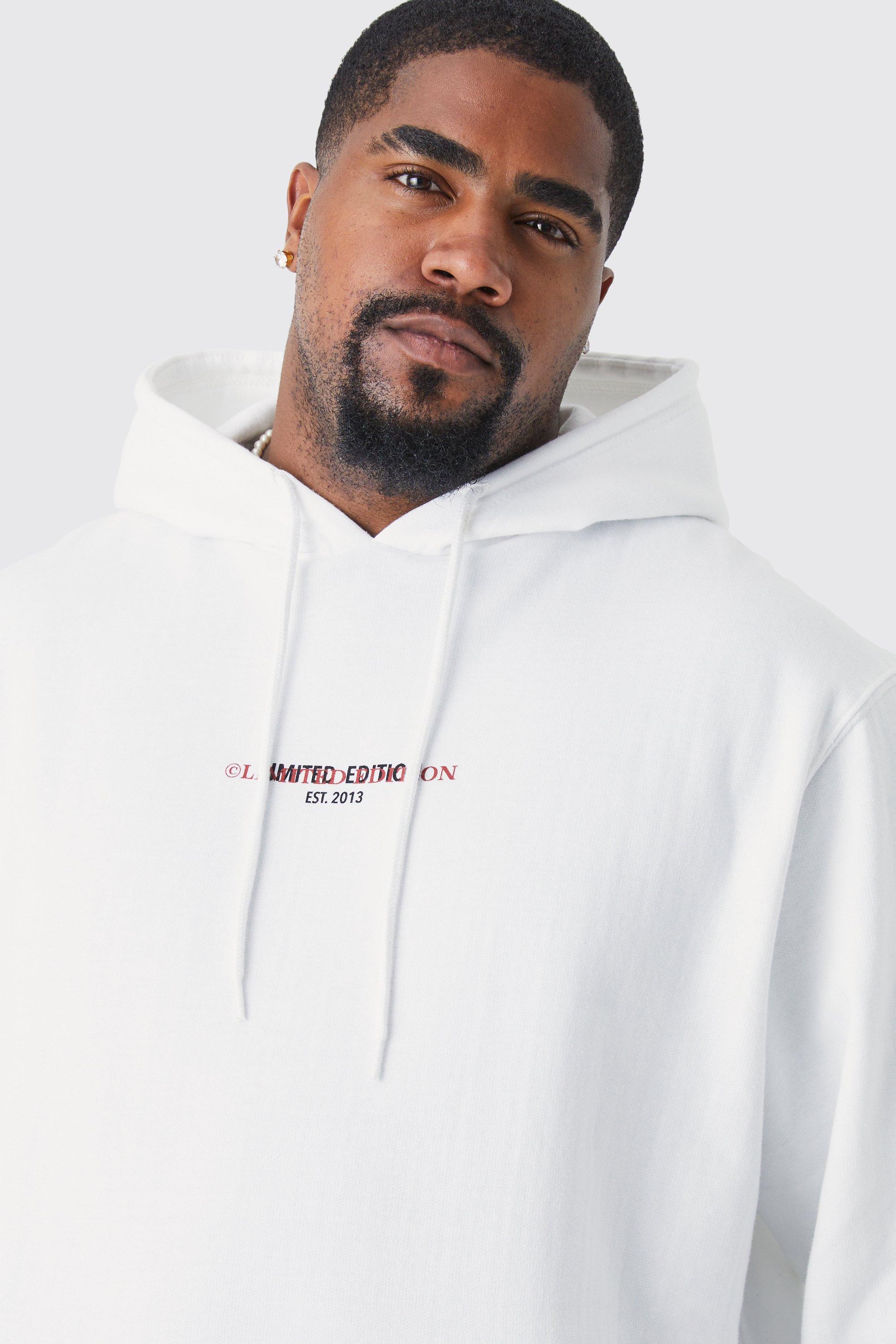 Boohoo white clearance hoodie