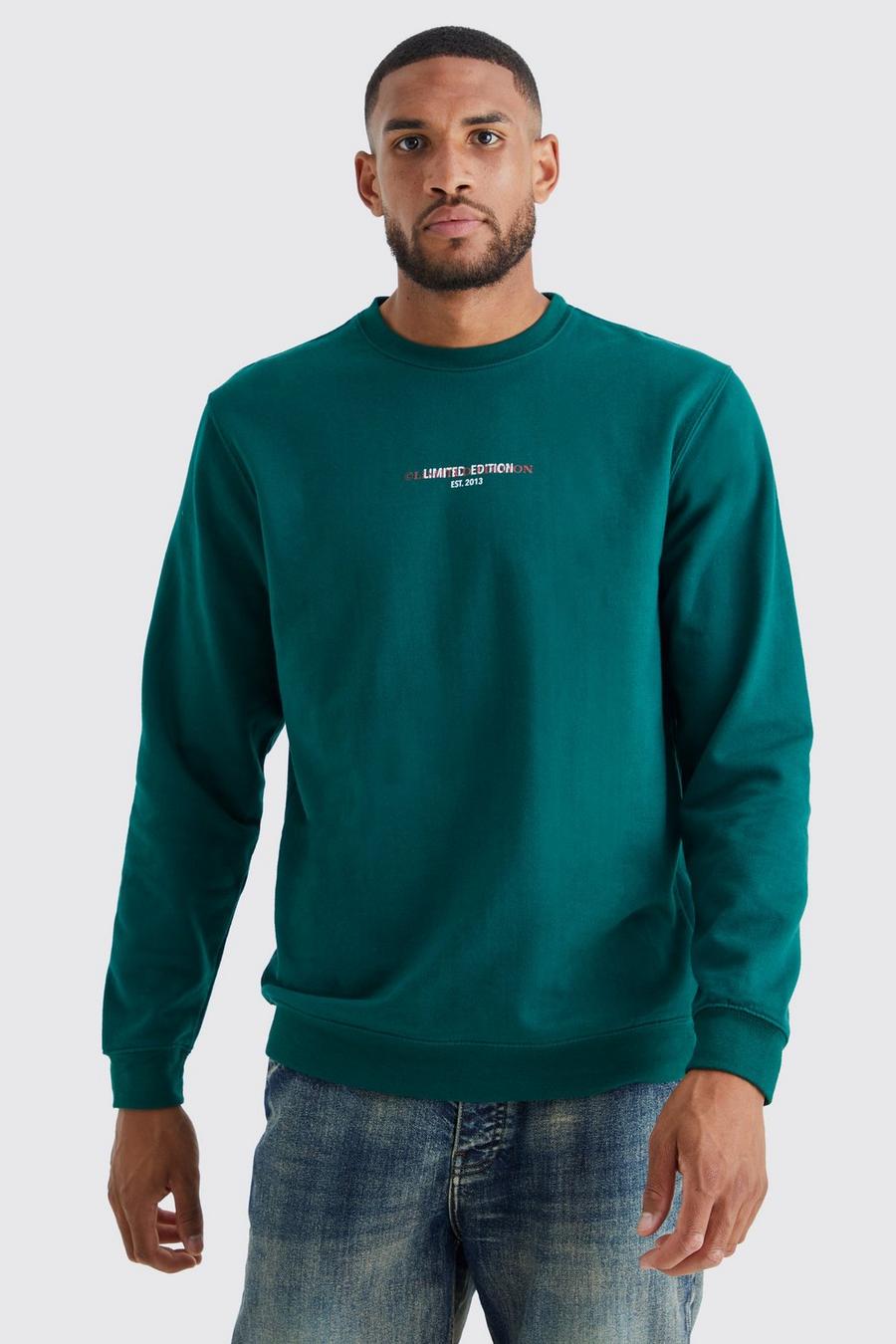 Forest grön Tall Limited Sweatshirt image number 1