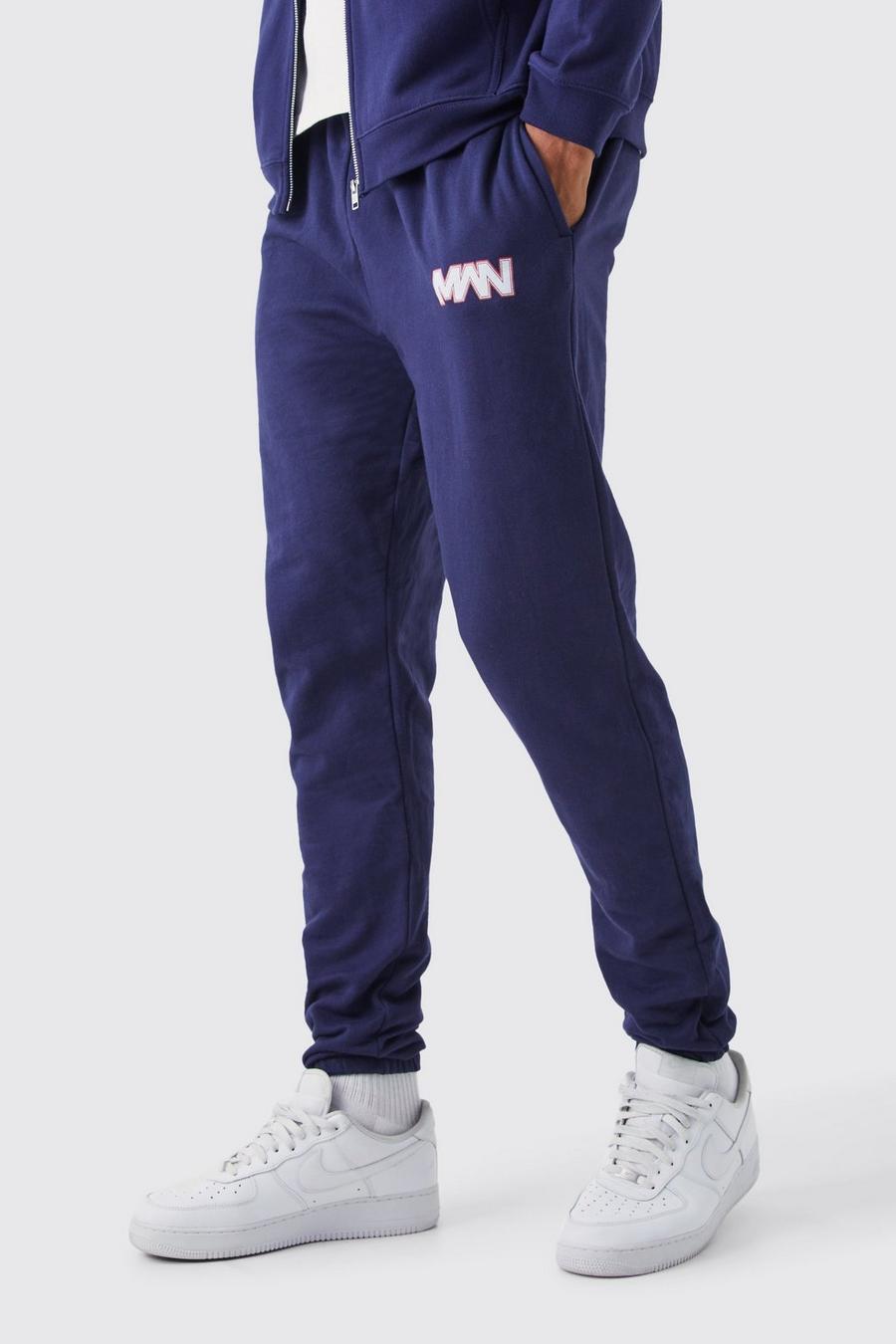 Pantaloni tuta Tall Man Regular Fit, Navy image number 1