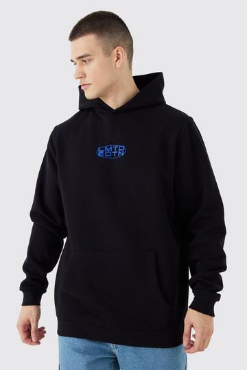 Black Tall Basic Limited Over The Head Hoodie