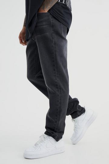 Slim Rigid Washed Jeans charcoal